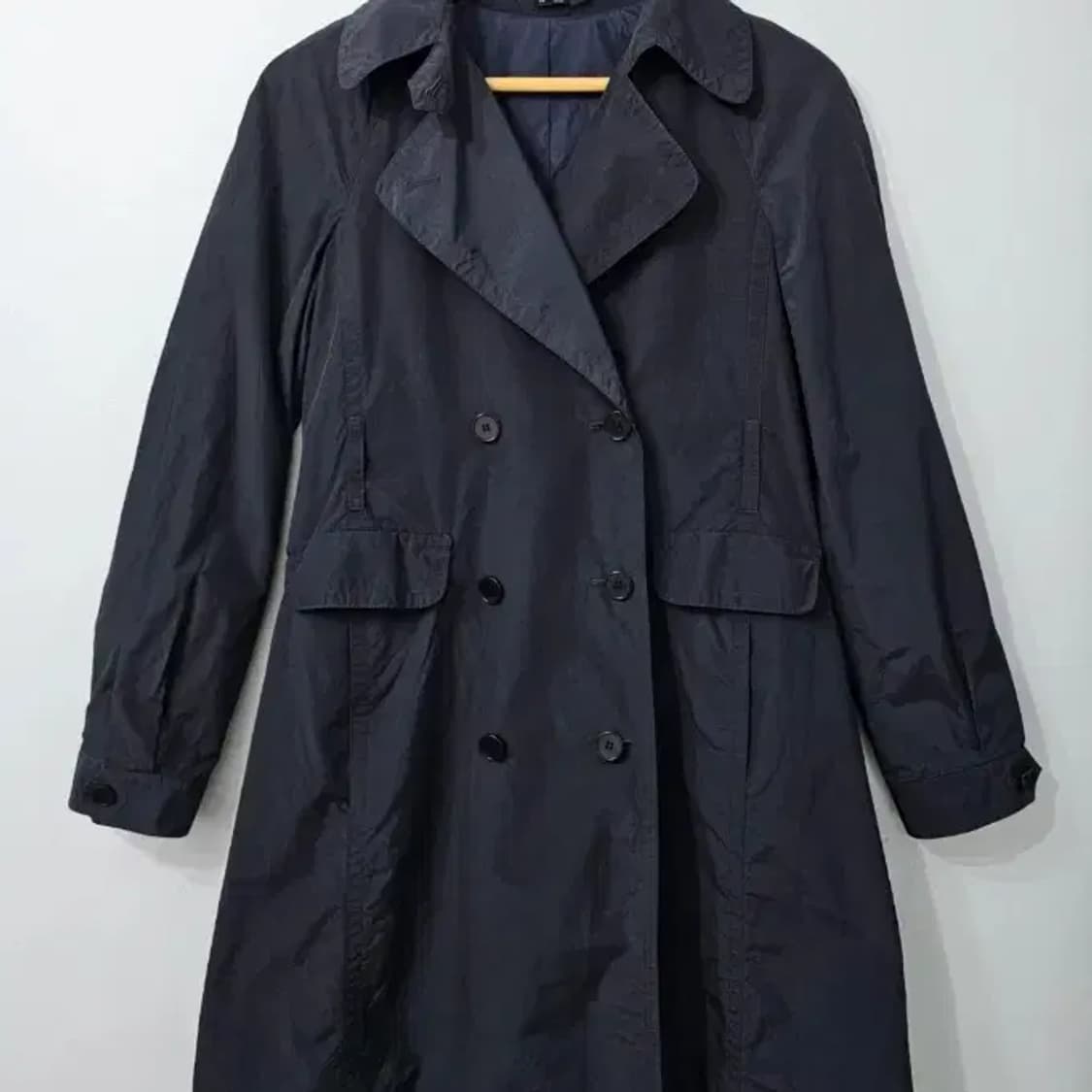 띠어리 네이비 트렌치코트~55 상품이미지2