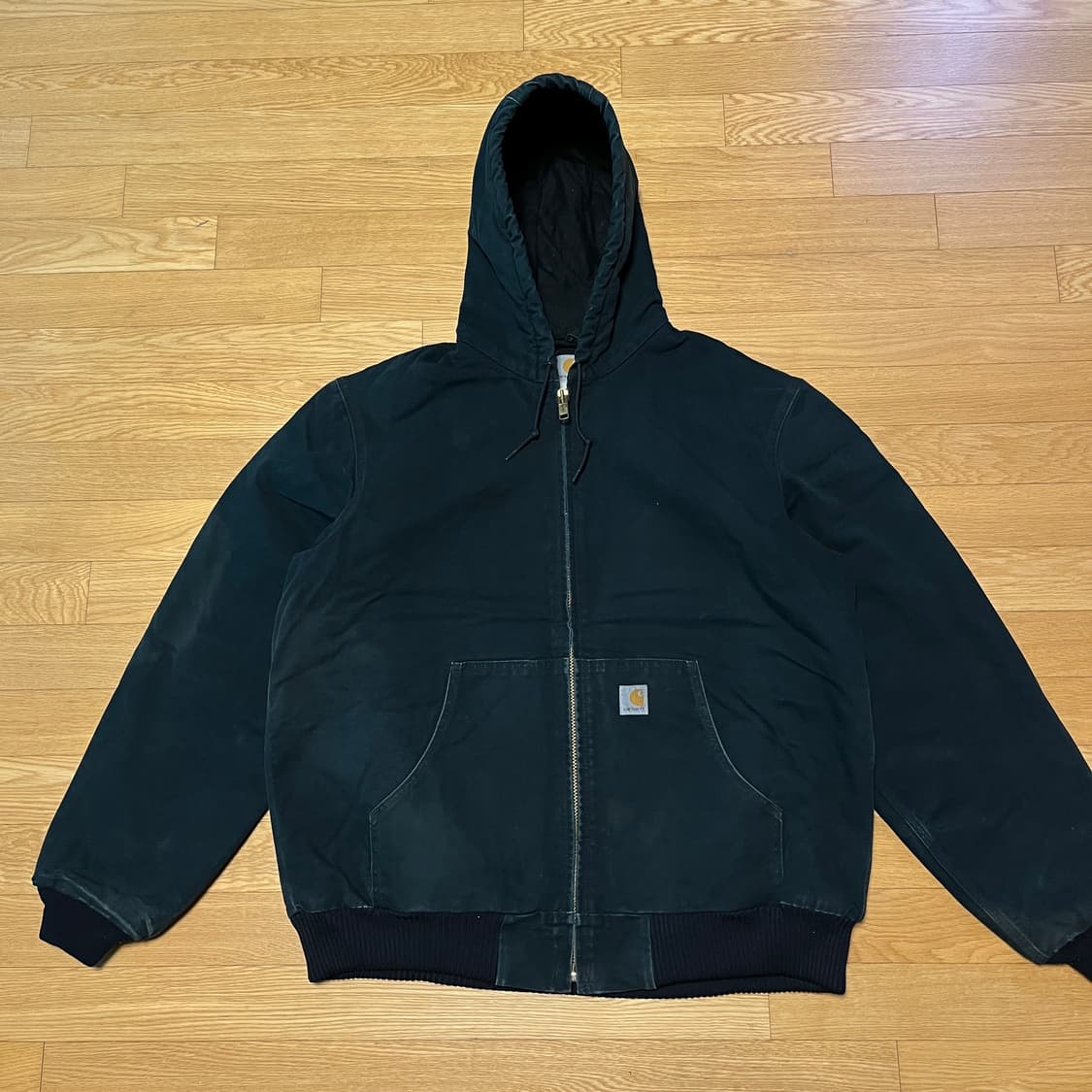 [L] 00s 빈티지 칼하트 J140 덕 액티브 자켓 BLK 상품이미지1