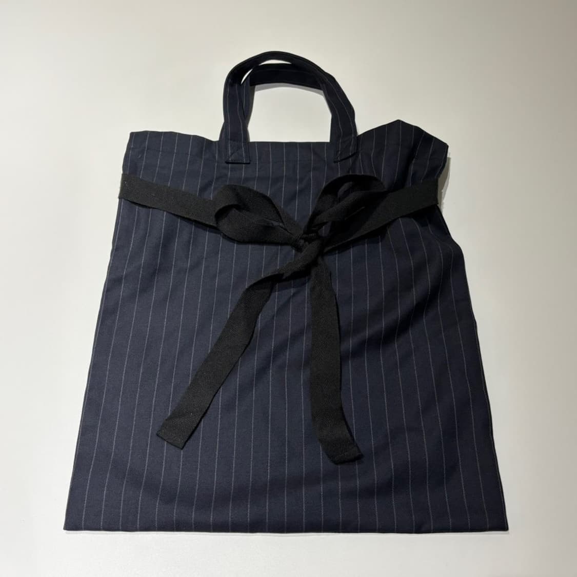 꼼데가르송 울 스트라이프 토트백 상품이미지4