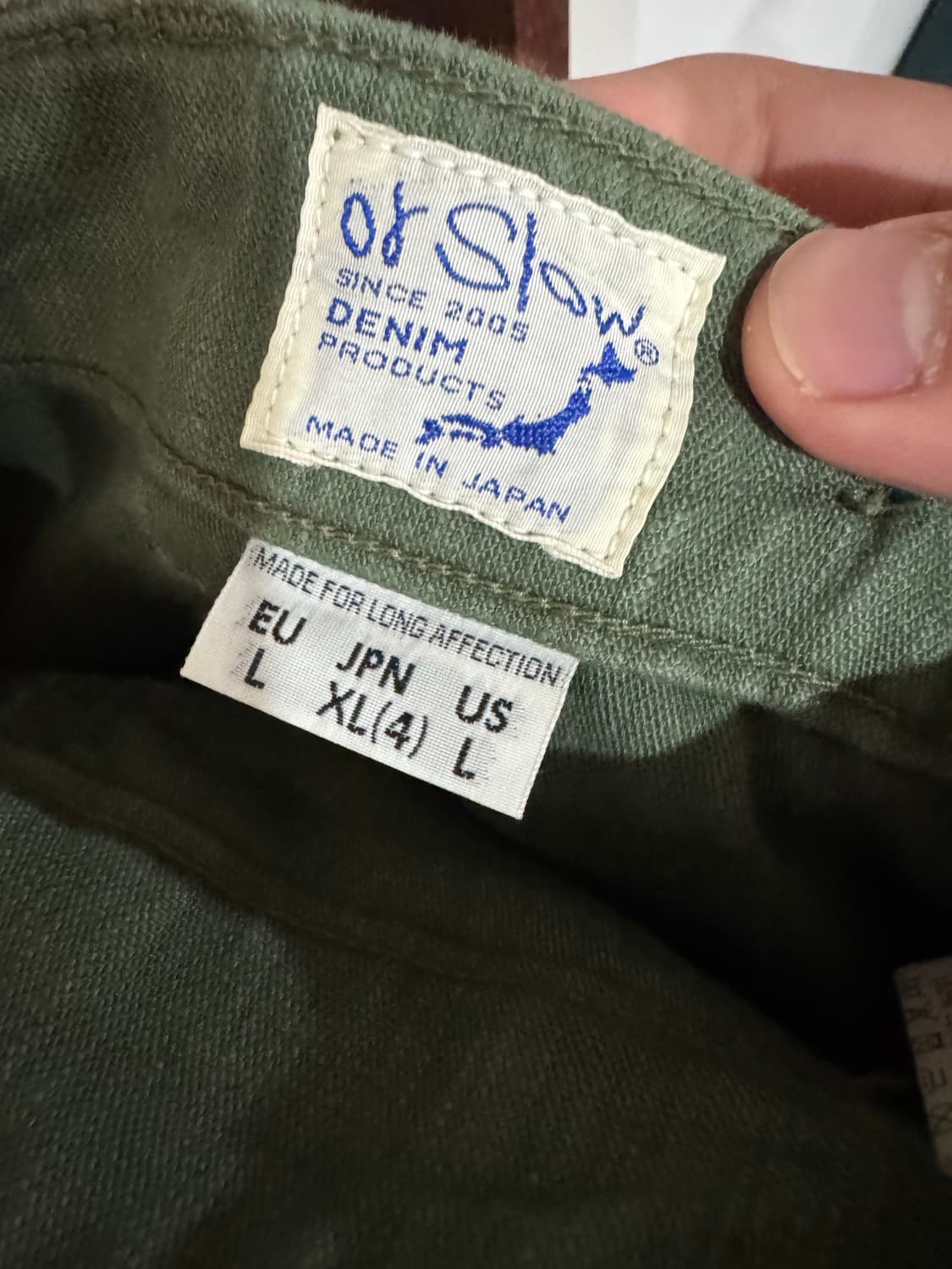 오어슬로우 퍼티그팬츠 4사이즈 상품이미지4