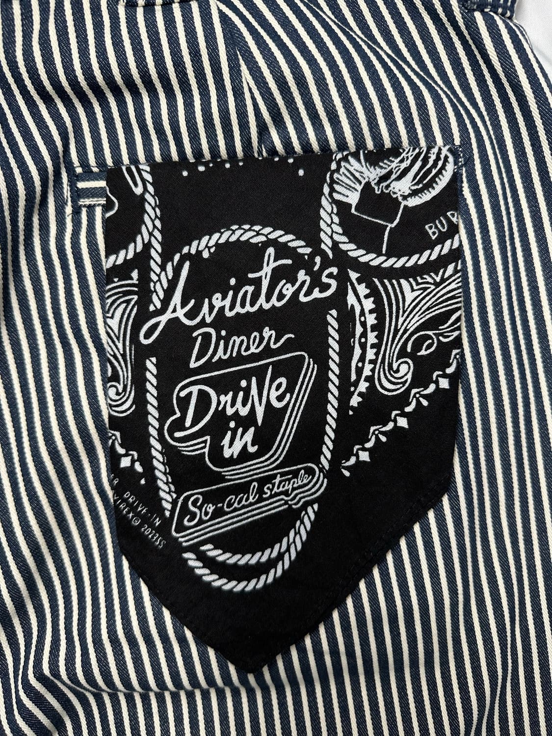 AVIREX Stripe Work Pants 상품이미지8