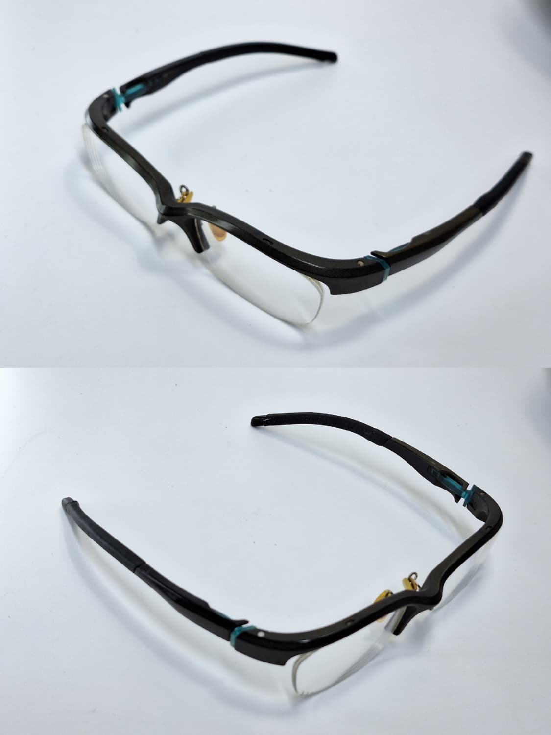 진스 Jins MRN-17S-146 에어프레임 스포츠 반무테 안경테 안경 상품이미지4