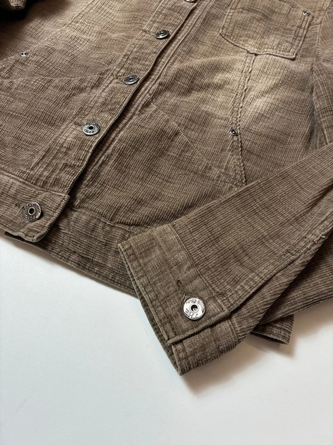 더블루스킨 코듀로이 페이딩 후디 자켓 PN8884 상품이미지4