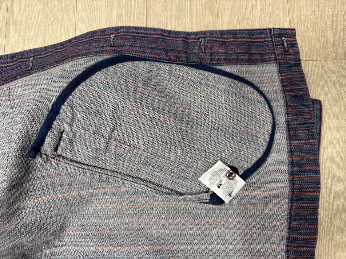 YMC 스트라이프 셔츠 재킷 L사이즈 상품이미지7