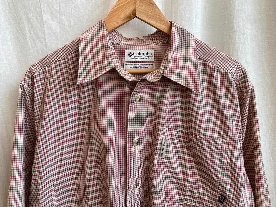COLUMBIA 체크 셔츠(MEN M) 상품이미지2
