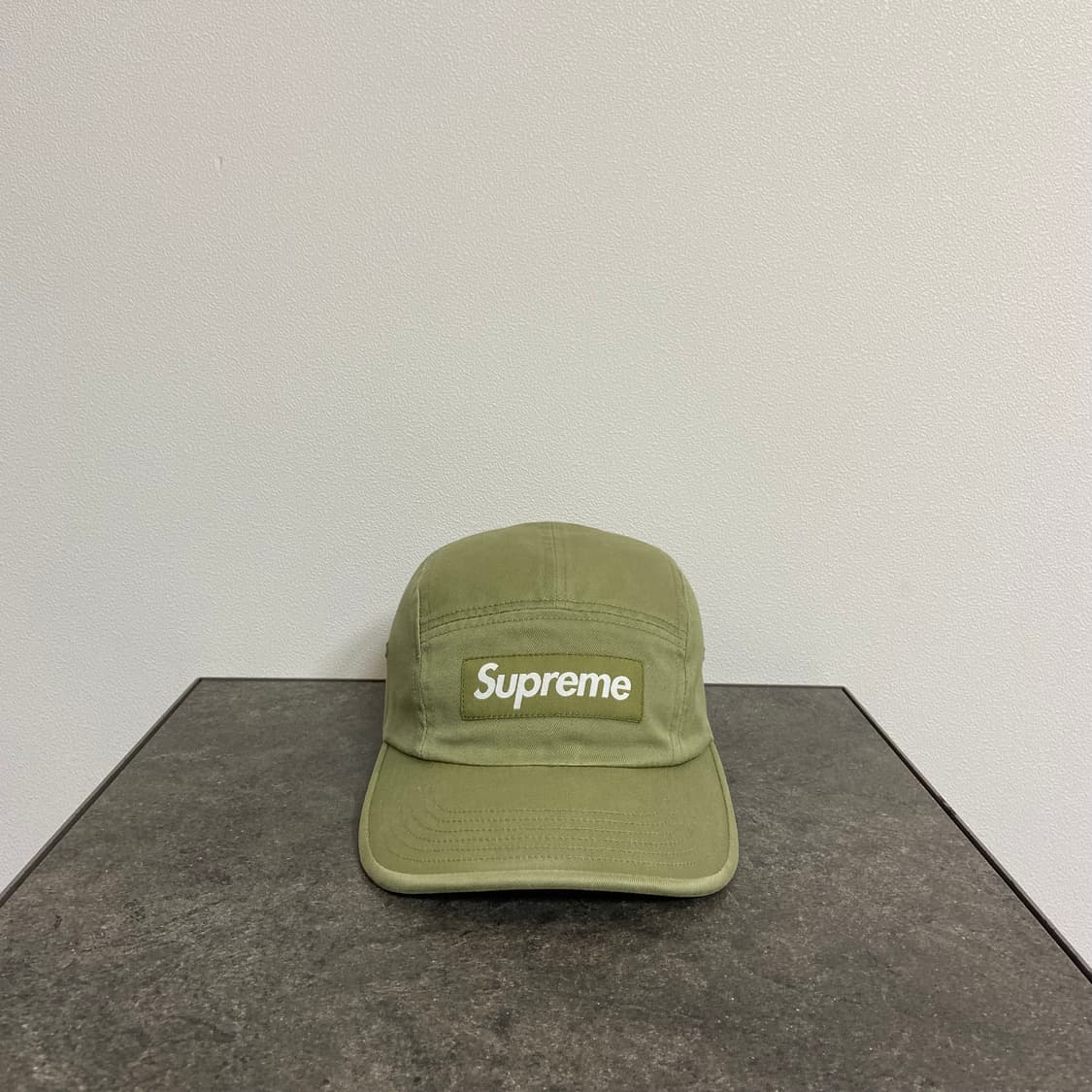 (OS) 슈프림 박스로고 캠프캡 모자 올리브 카키 상품이미지1