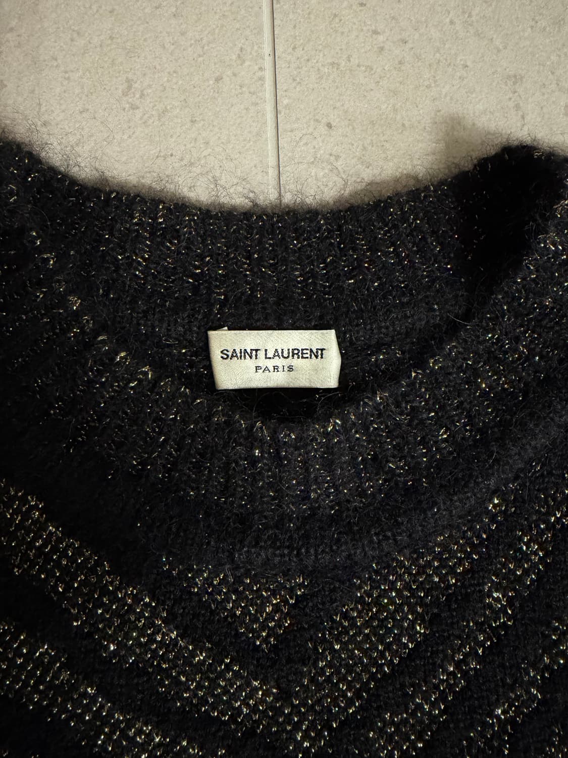 생로랑 18fw 모헤어 니트 상품이미지2