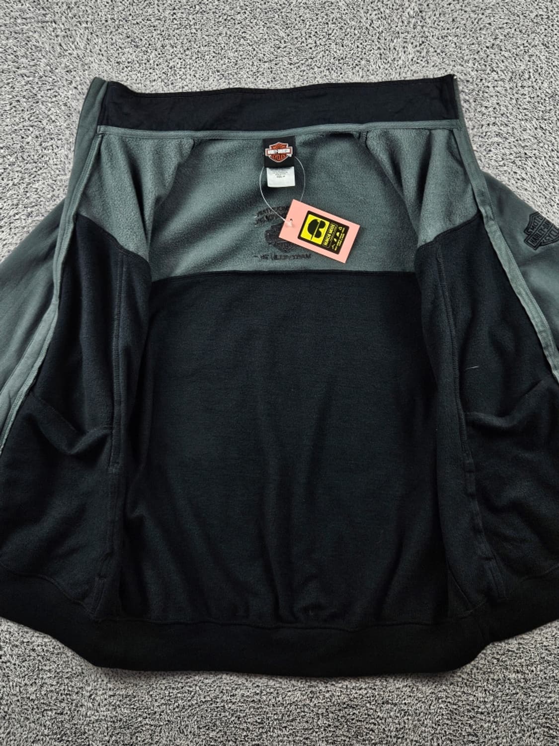 할리데이비슨 모터사이클 스웻 집업 자켓 ( M ) / 11409 상품이미지10