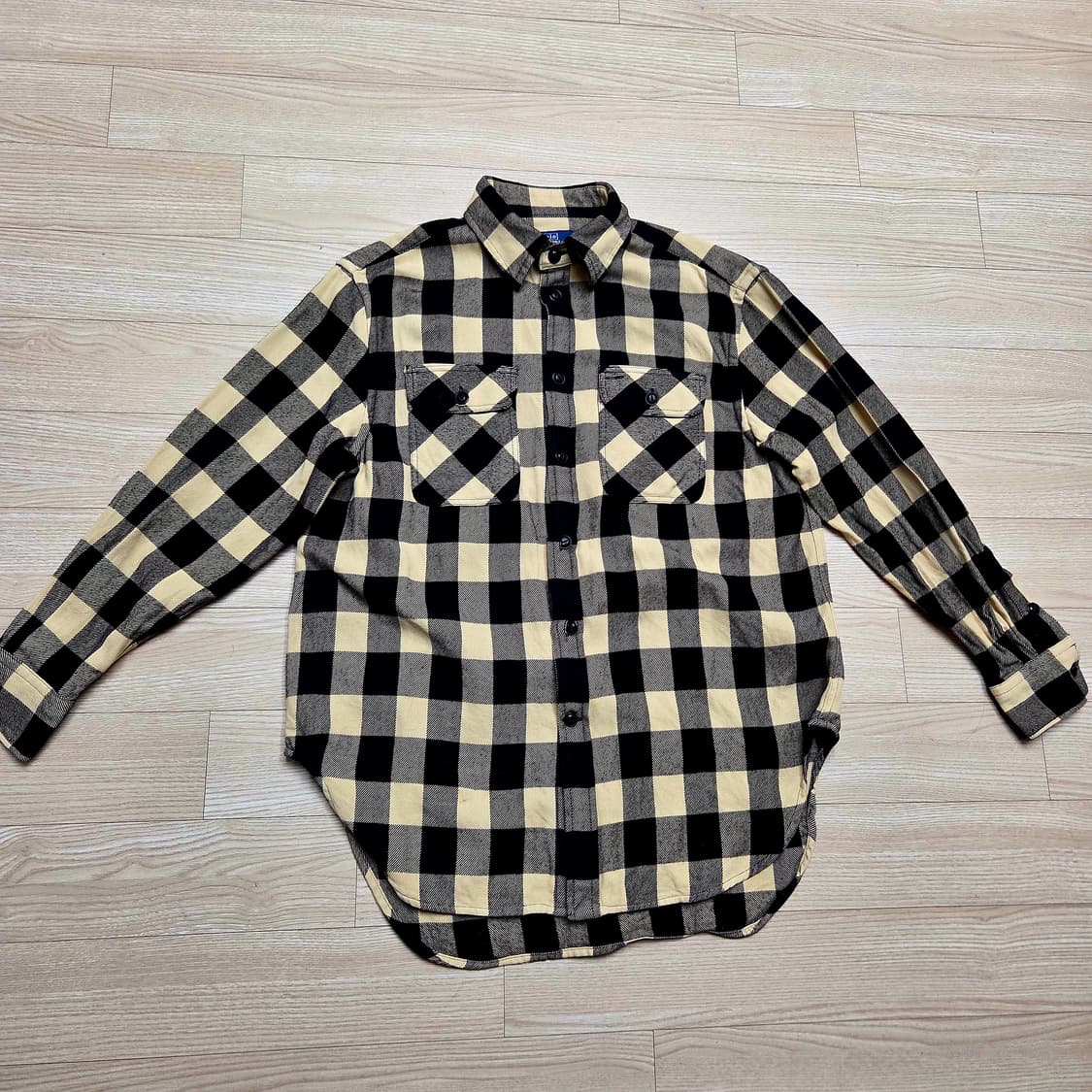 폴로 qr 오버사이즈 남방 상품이미지3