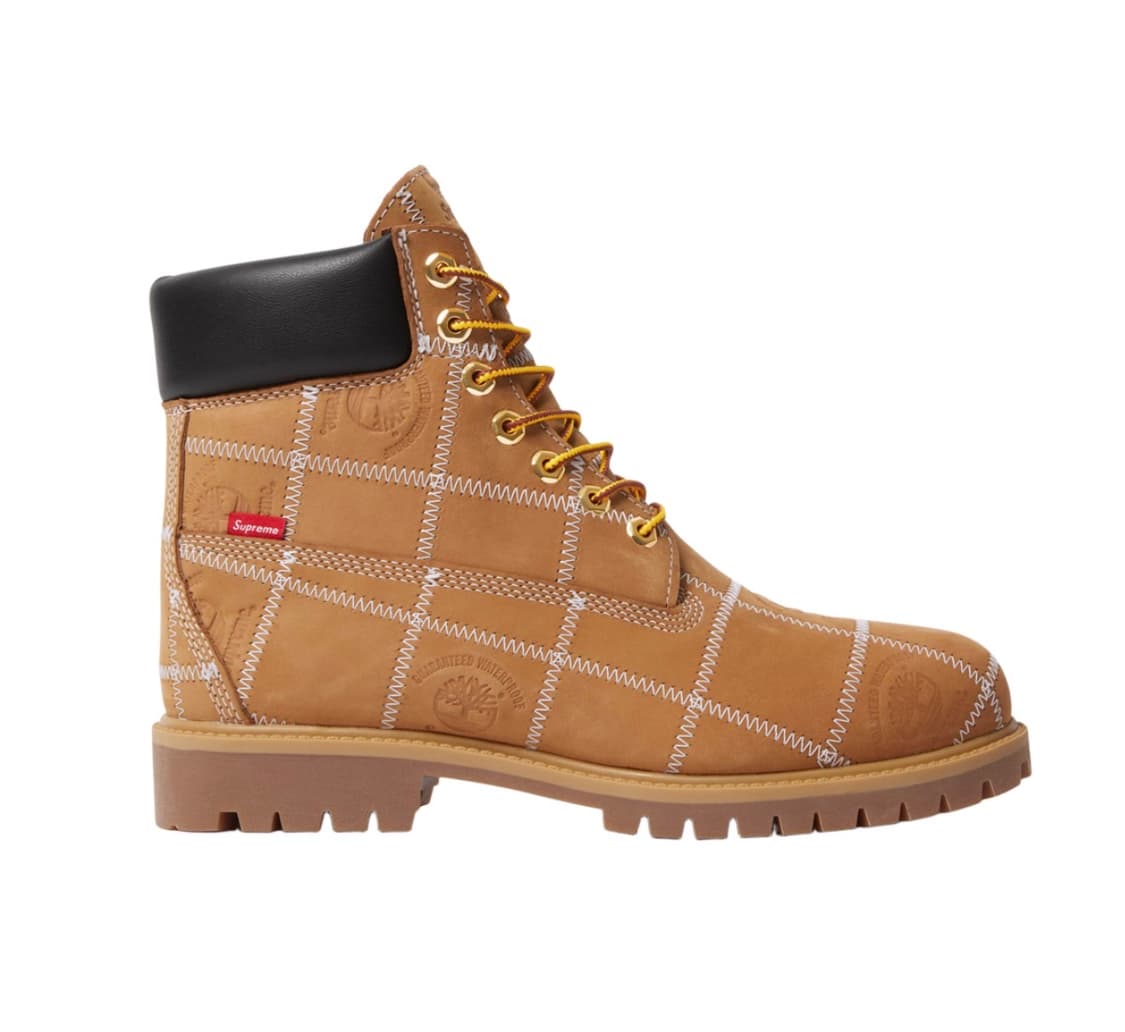 팀버랜드 x 슈프림 패치워크 6인치 프리미엄 워터프루프 부츠 위트 - 2 상품이미지1