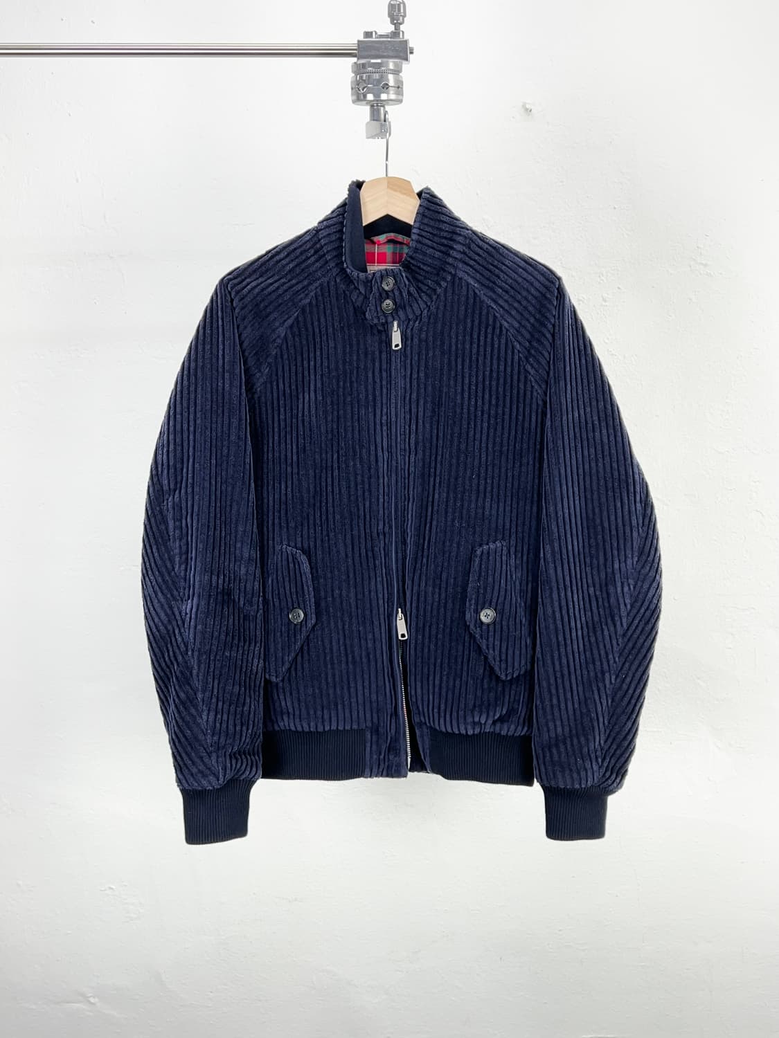바라쿠타 G9 네이비 코듀로이 투 웨이 집업 자켓 상품이미지1