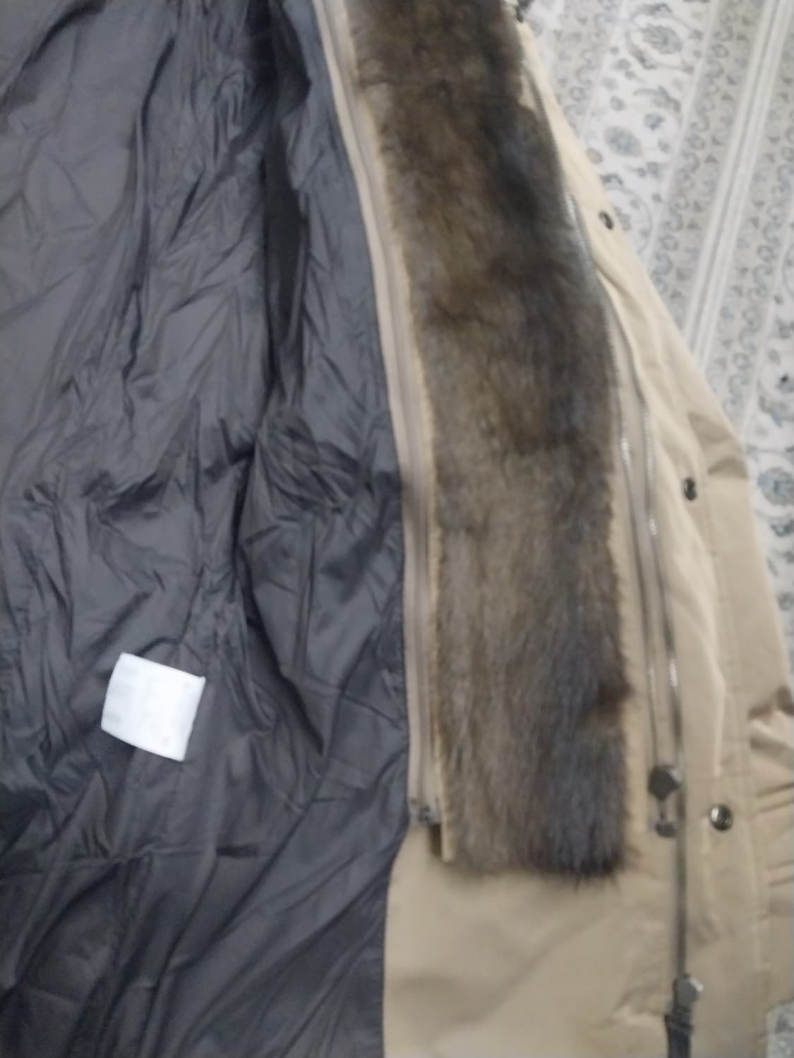 ping 골프 양가죽 배색 패딩 95  (내피분리됨) (크게나옴) 상품이미지3