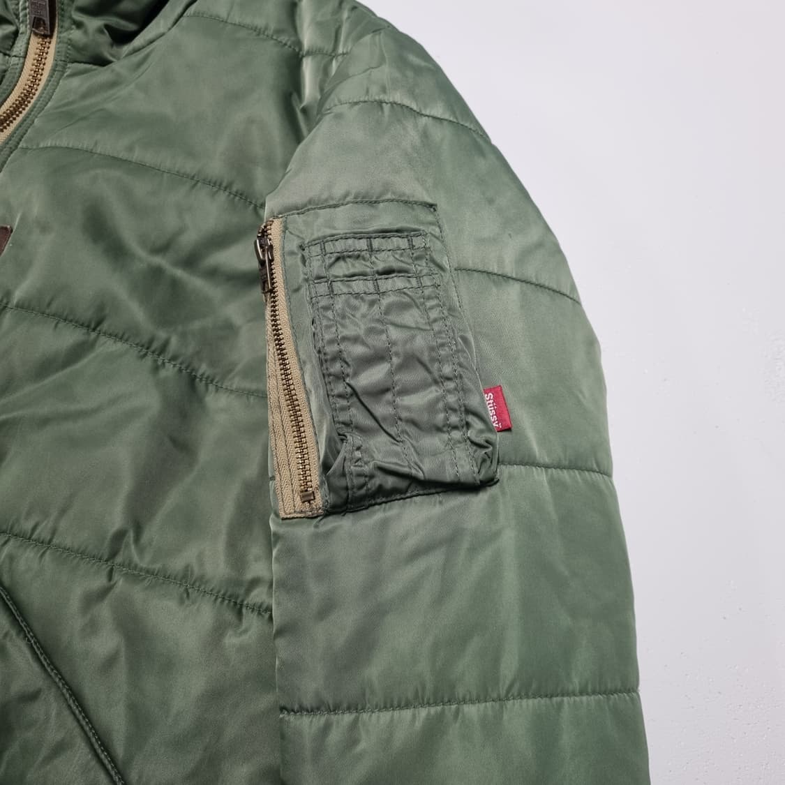 STUSSY x SCHOTT 봄버자켓 - M 상품이미지6