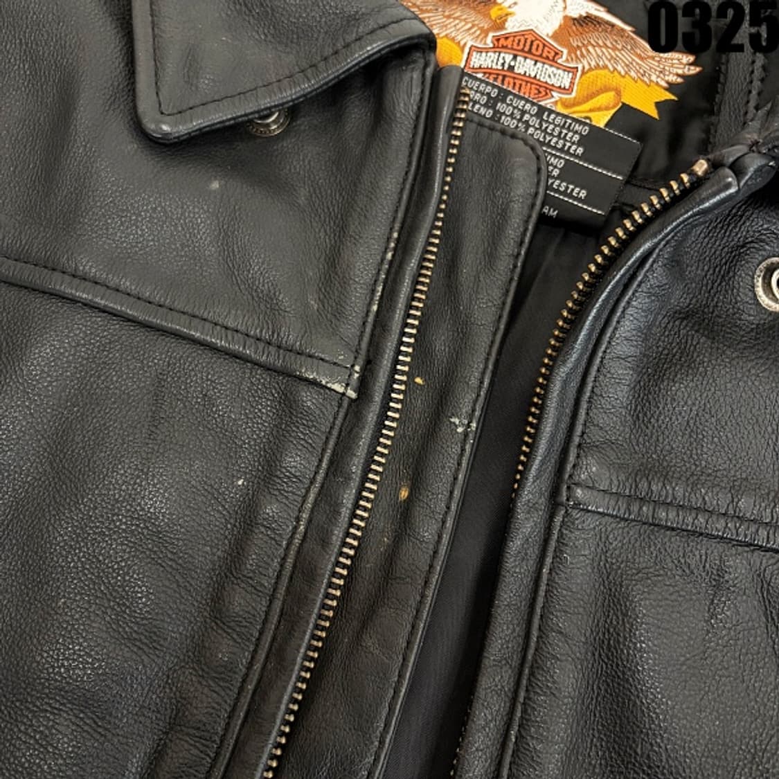 할리데이비슨 레더자켓 L 0325 상품이미지3
