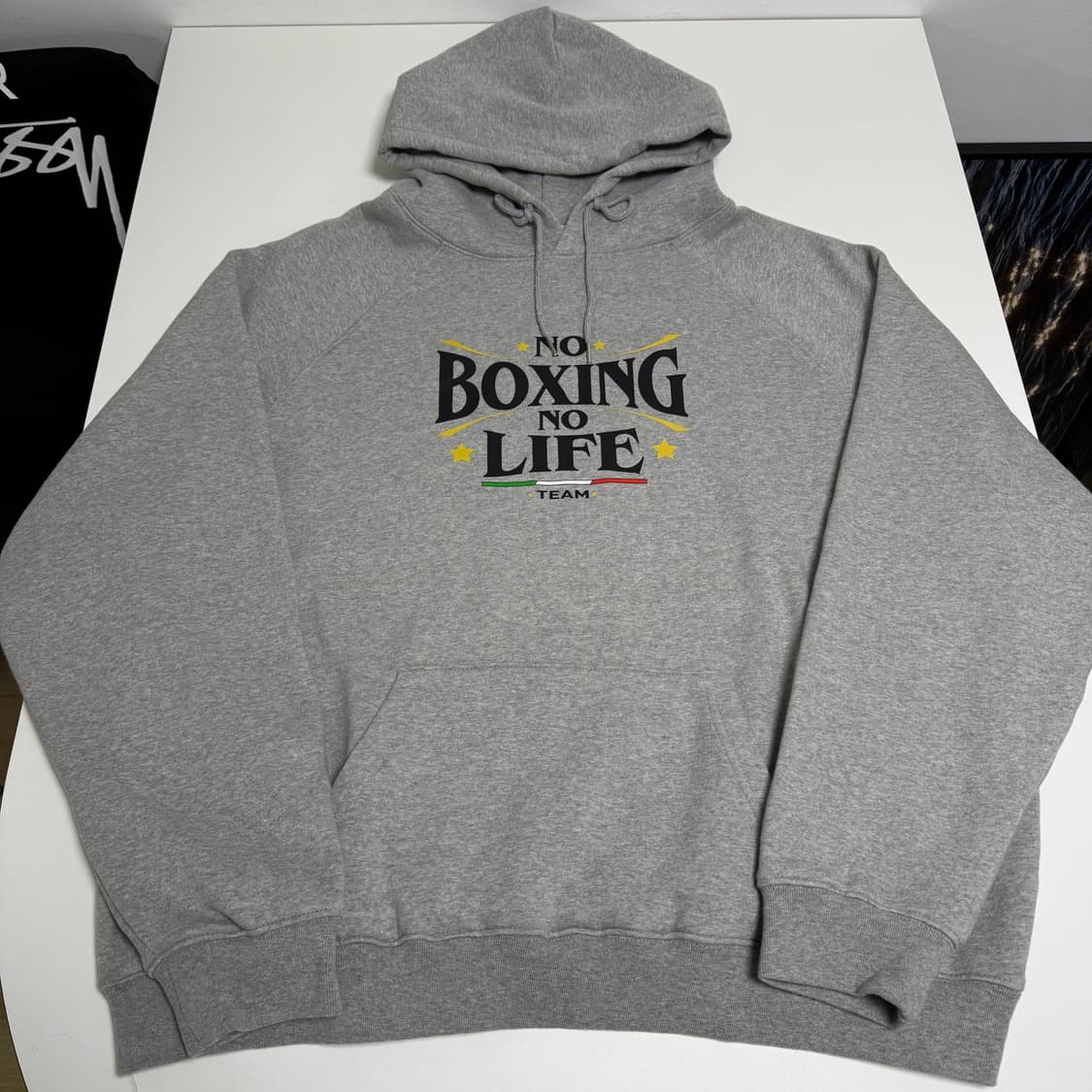 노복싱노라이프 로고 후디 XL 상품이미지1