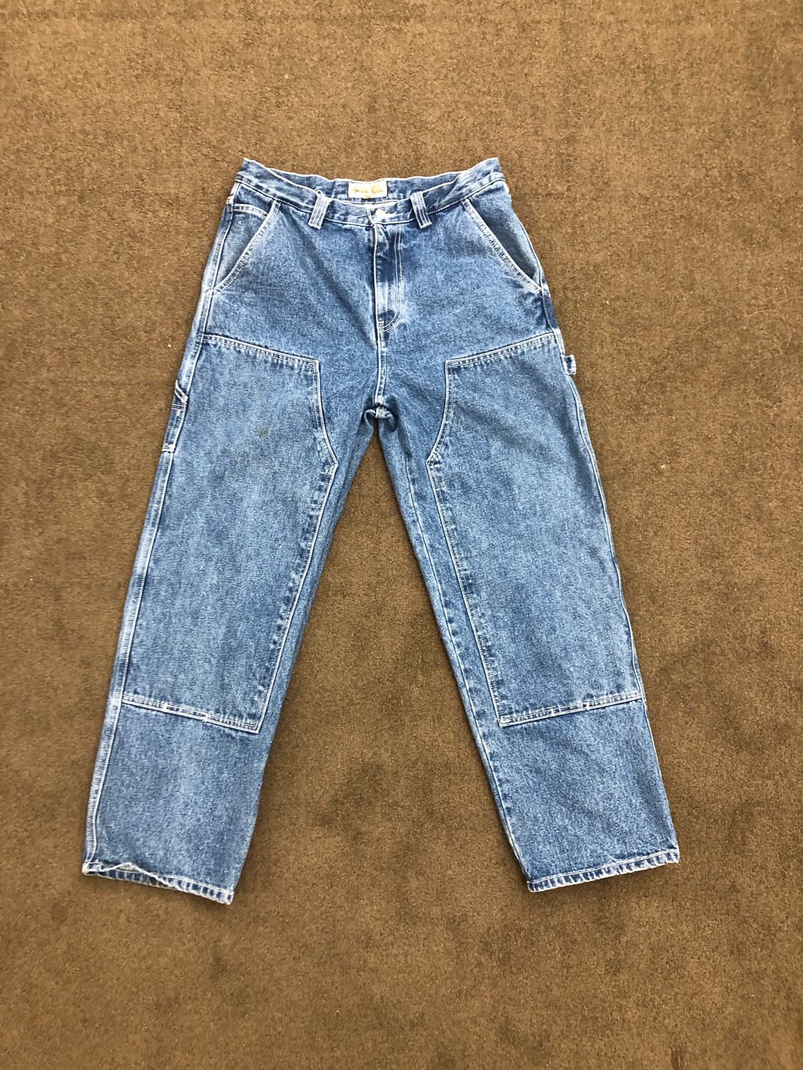 스투시 더블니 데님 팬츠 상품이미지1