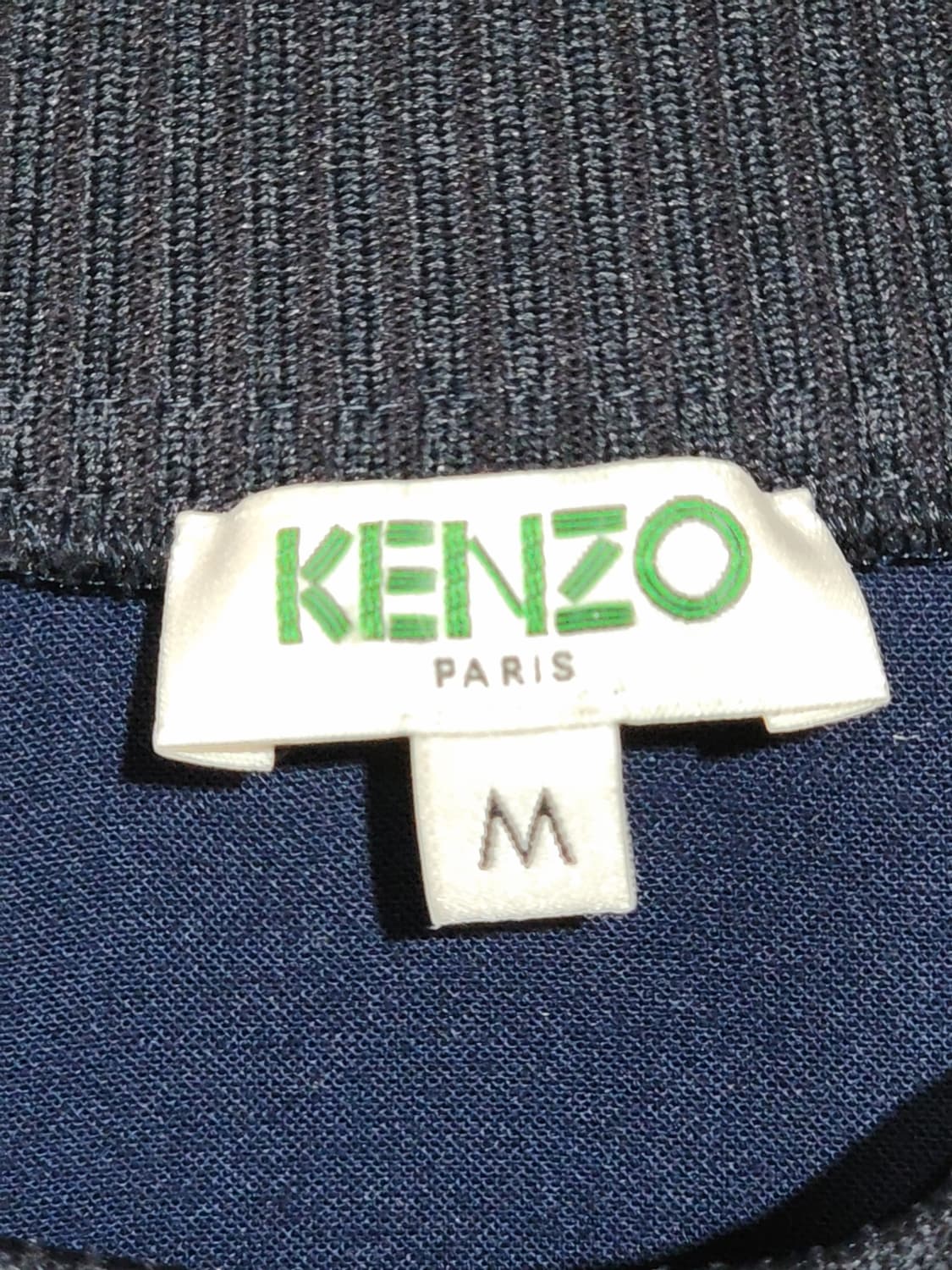 (L) 겐조 아이 에메랄드 자수 맨투맨 네이비 켄조 스웨트  상품이미지3