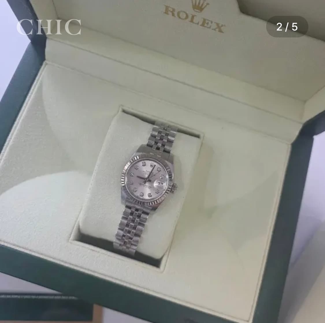 롤렉스 데이저스트 화이트골드 텐포인트 여성 26mm 상품이미지2