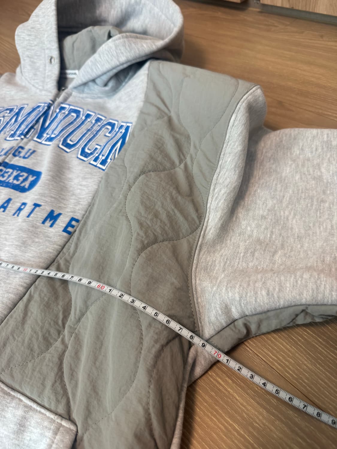 스키즘 인듀싱 후드 집업 그레이 상품이미지6