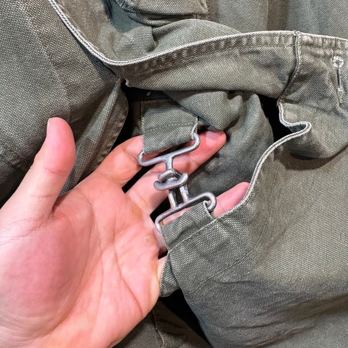 [L] POLO 폴로 랄프로렌 모스그린 빈티지 헌팅 자켓 상품이미지4