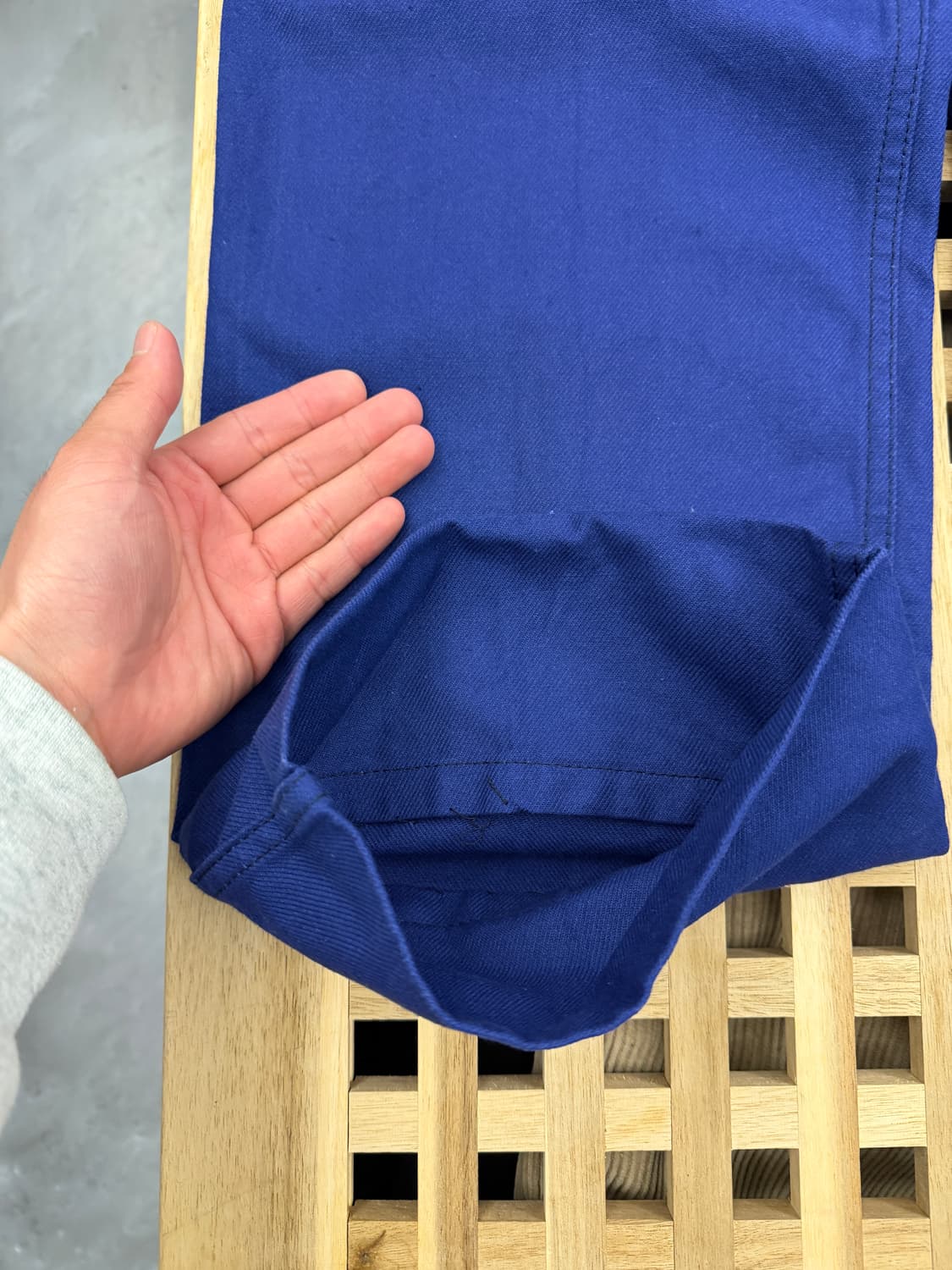 OLD VINTAGE WASHED NAVY FRENCH 프렌치워크팬츠 상품이미지7