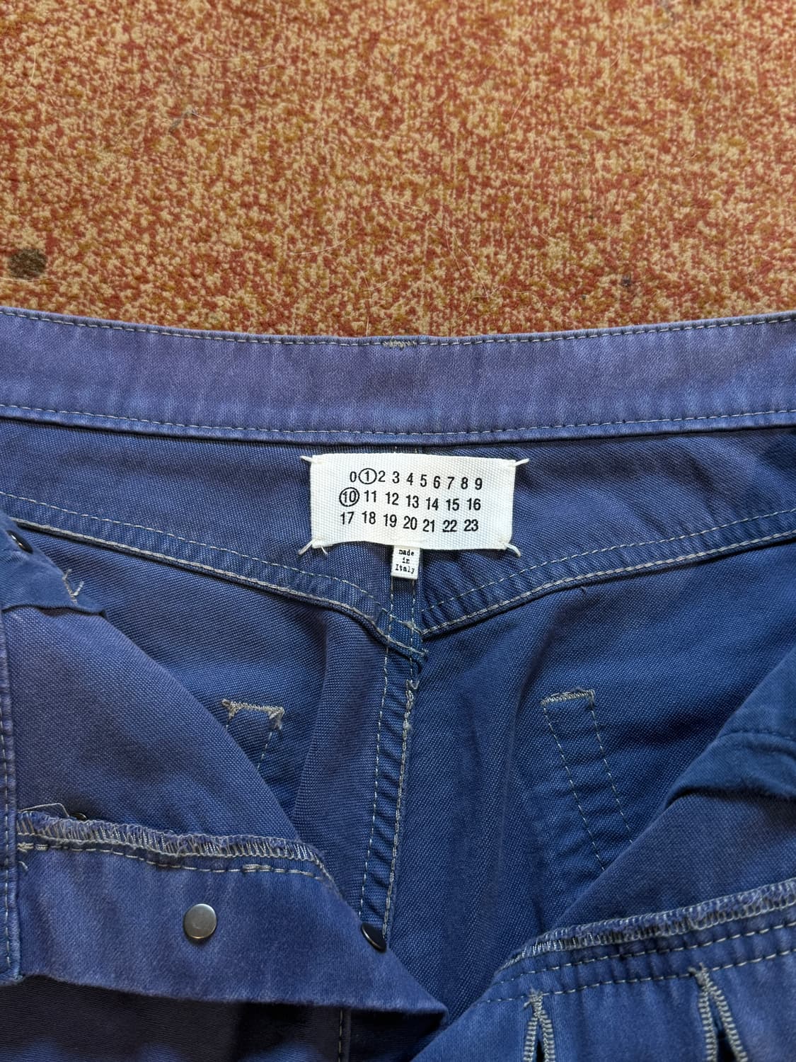 Maison Margiel 메종 마르지엘라 진스 프렌치 몰스킨 워크팬츠 상품이미지7