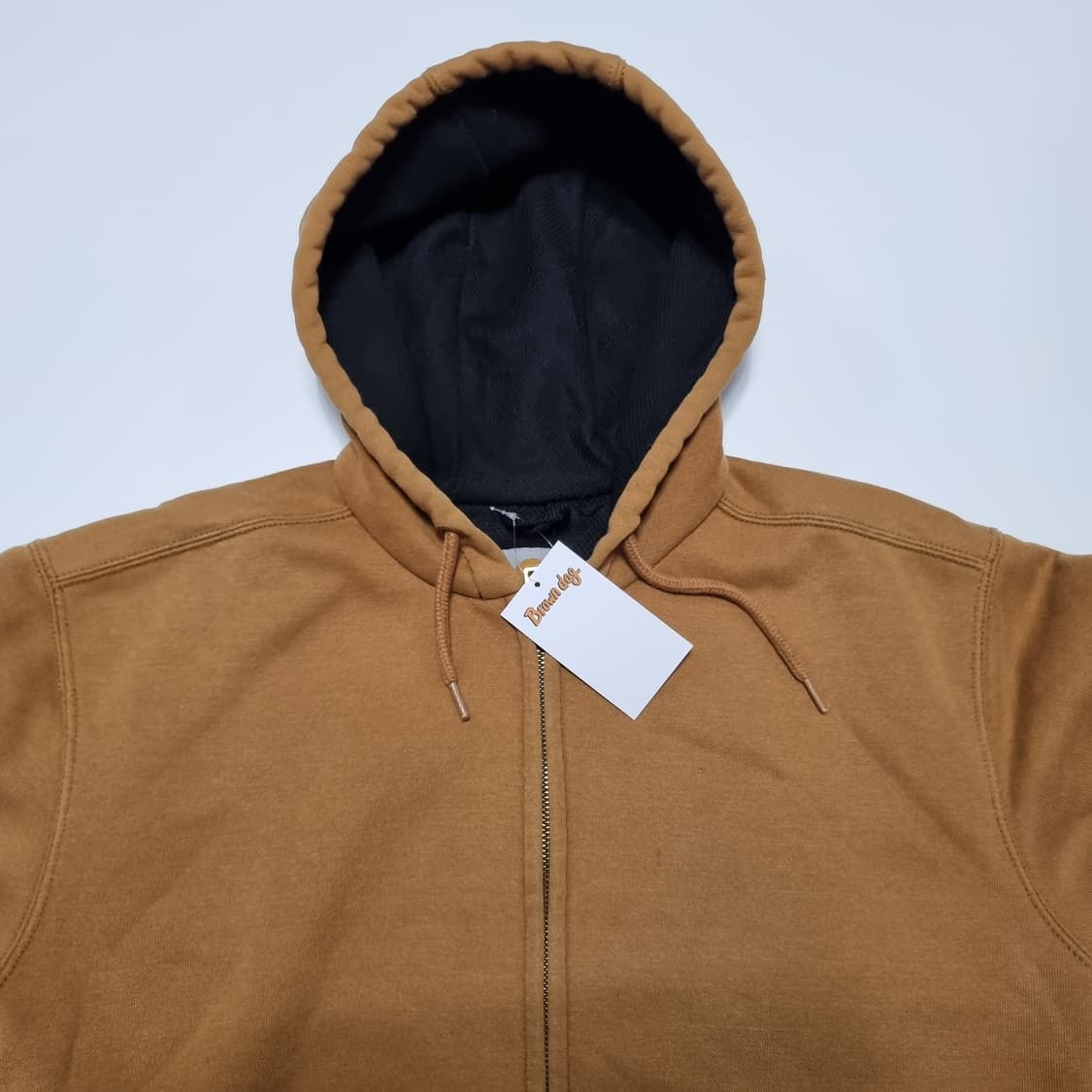 칼하트 레인디펜더 된장 후드집업  상품이미지5