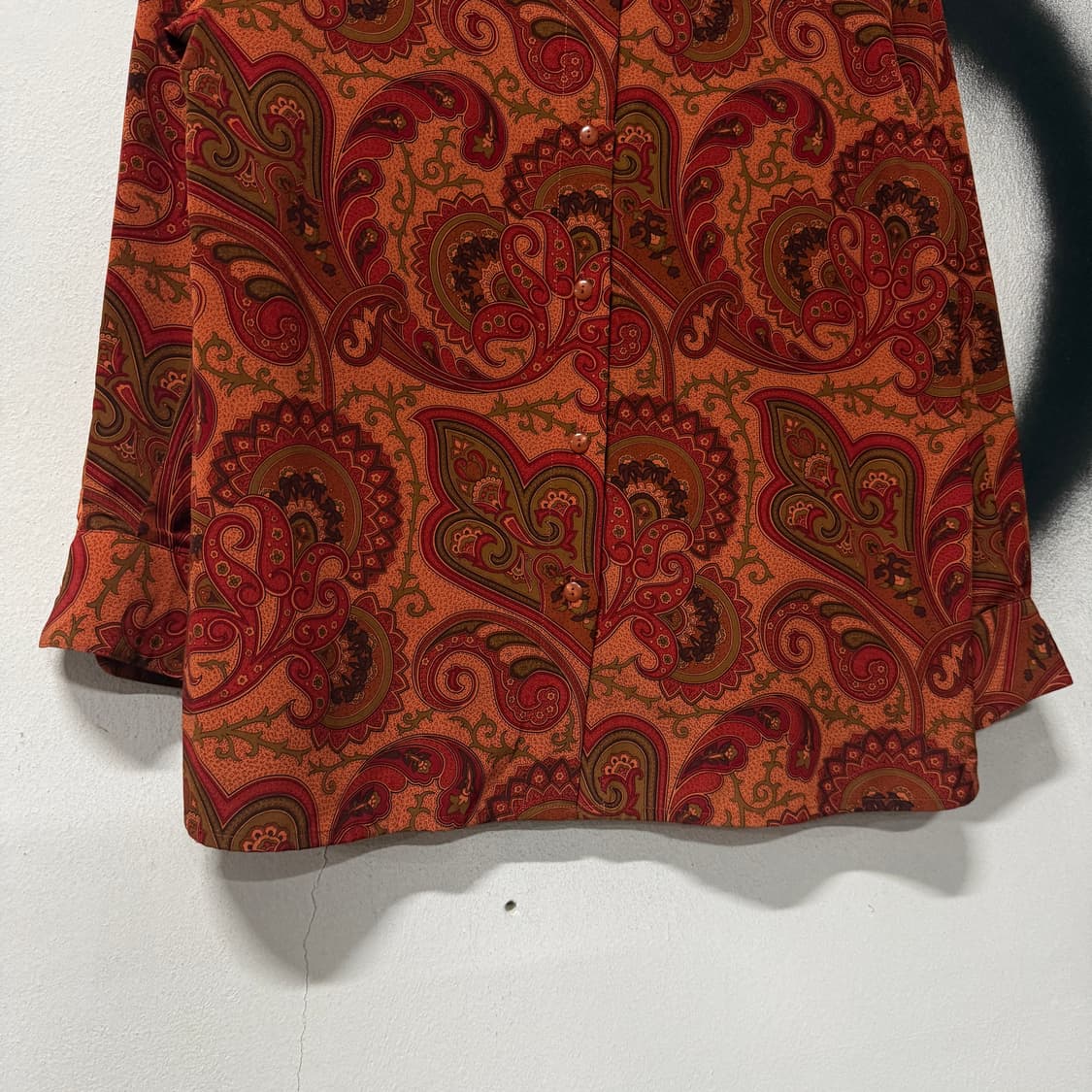 VTG 세인트 조이 페이즐리 패턴 긴팔 셔츠 상품이미지4