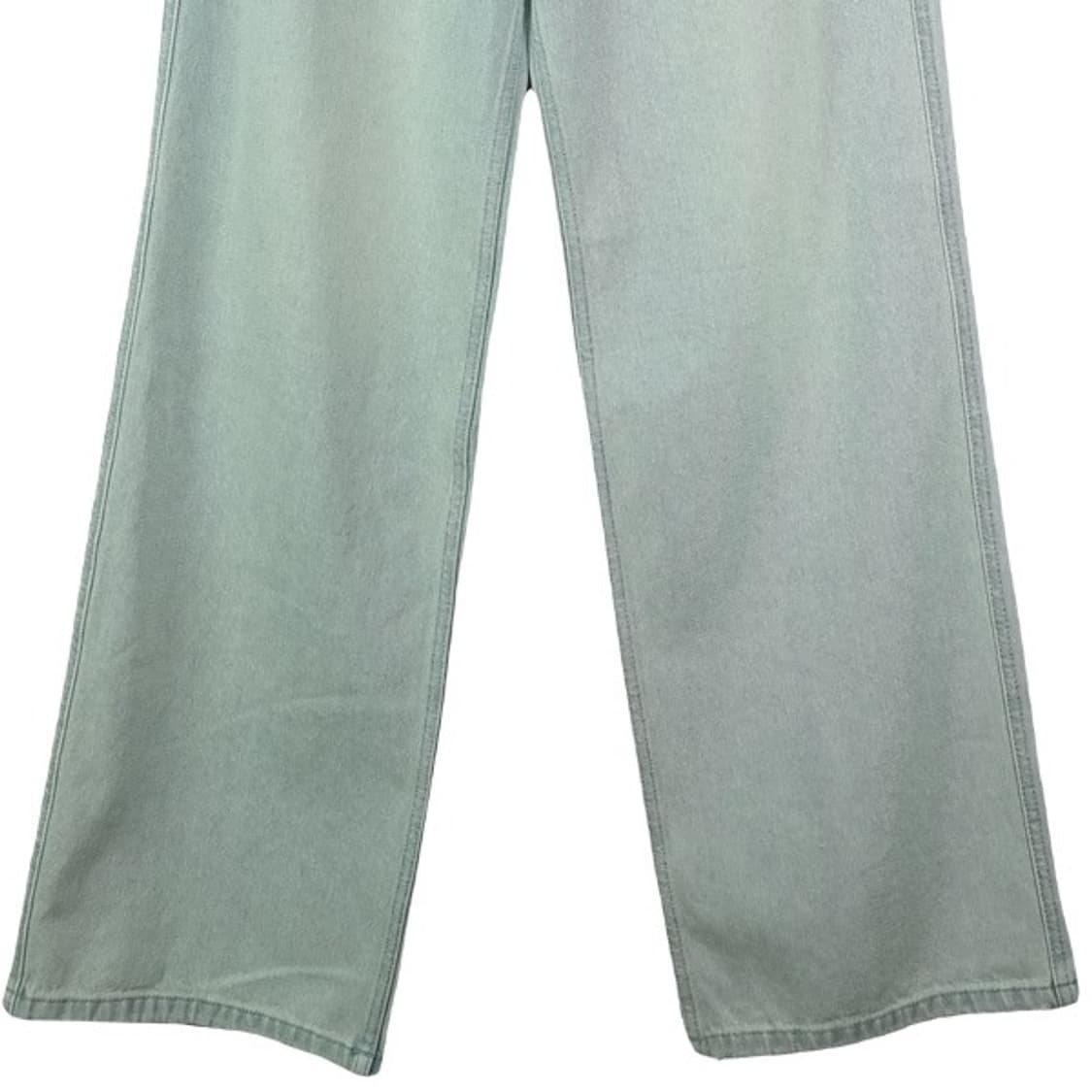 [LEEY YEEL] 아이스워싱 스터드 리벳 와이드 데님팬츠 M19764 상품이미지5