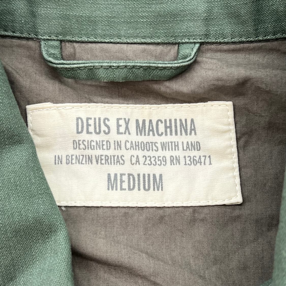 데우스 자수패치 야상자켓 r2314 상품이미지7