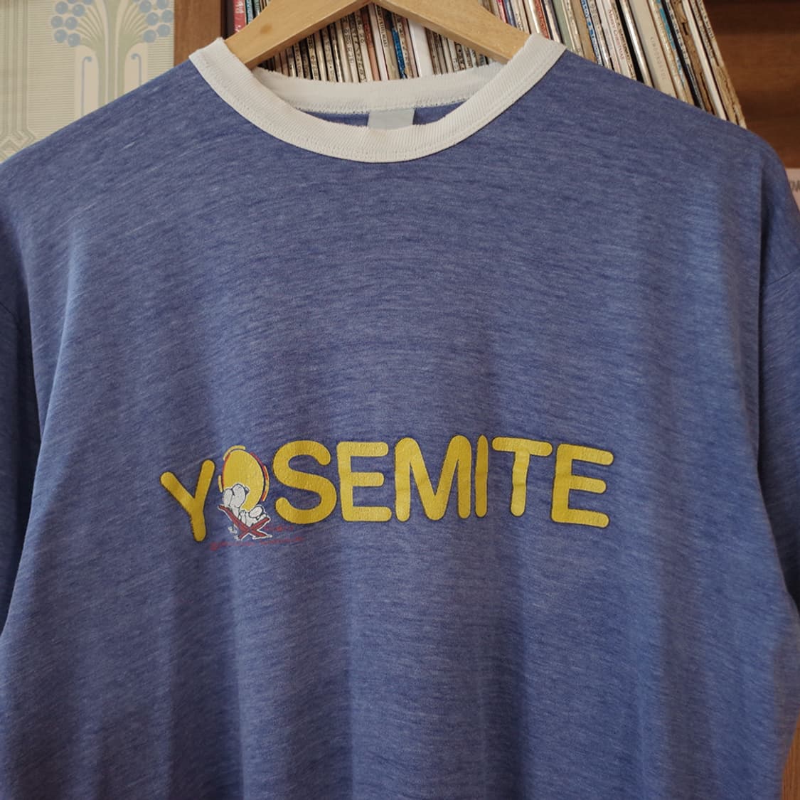 70~80's Snoopy YOSEMITE Ringer T-shirt 상품이미지2