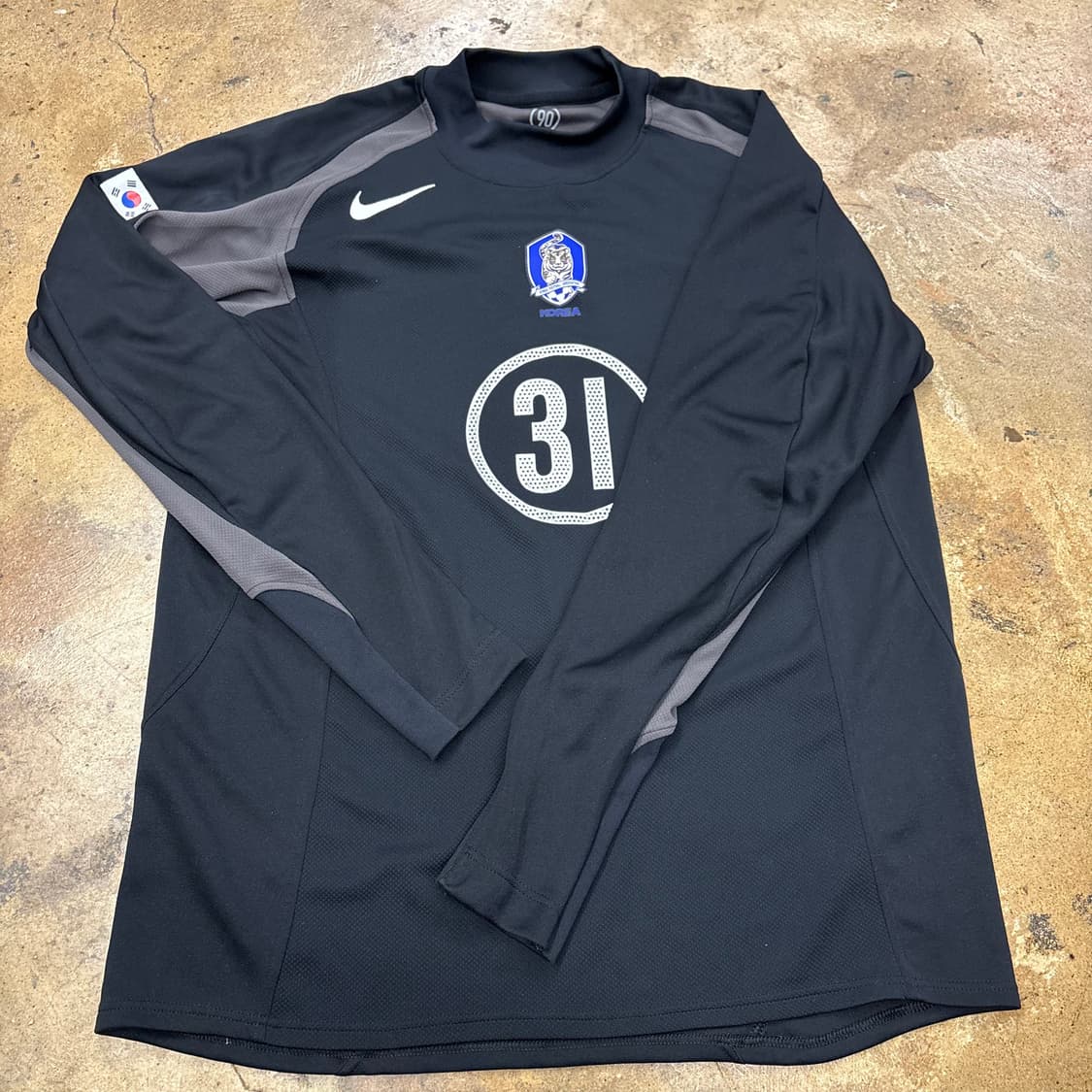 [정품/XL,110] 나이키 대한민국 국가대표 긴팔 트레이닝티셔츠 b16 상품이미지2