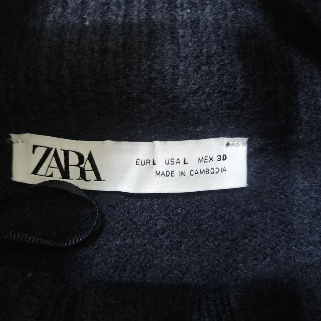 L 자라 스트라이프 모크넥 스웨터 0319Y 상품이미지3