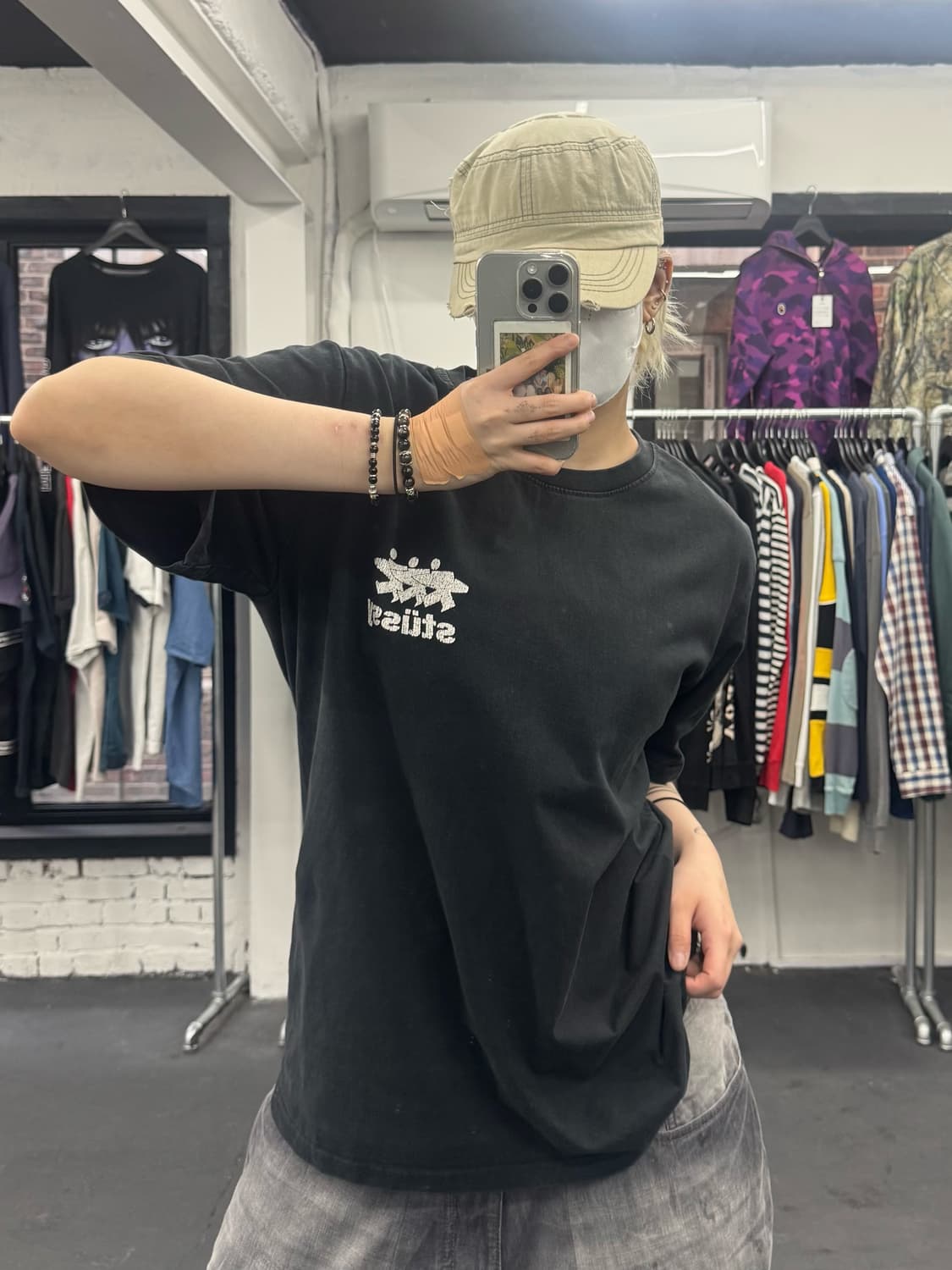 스투시 서퍼맨 티셔츠 상품이미지2