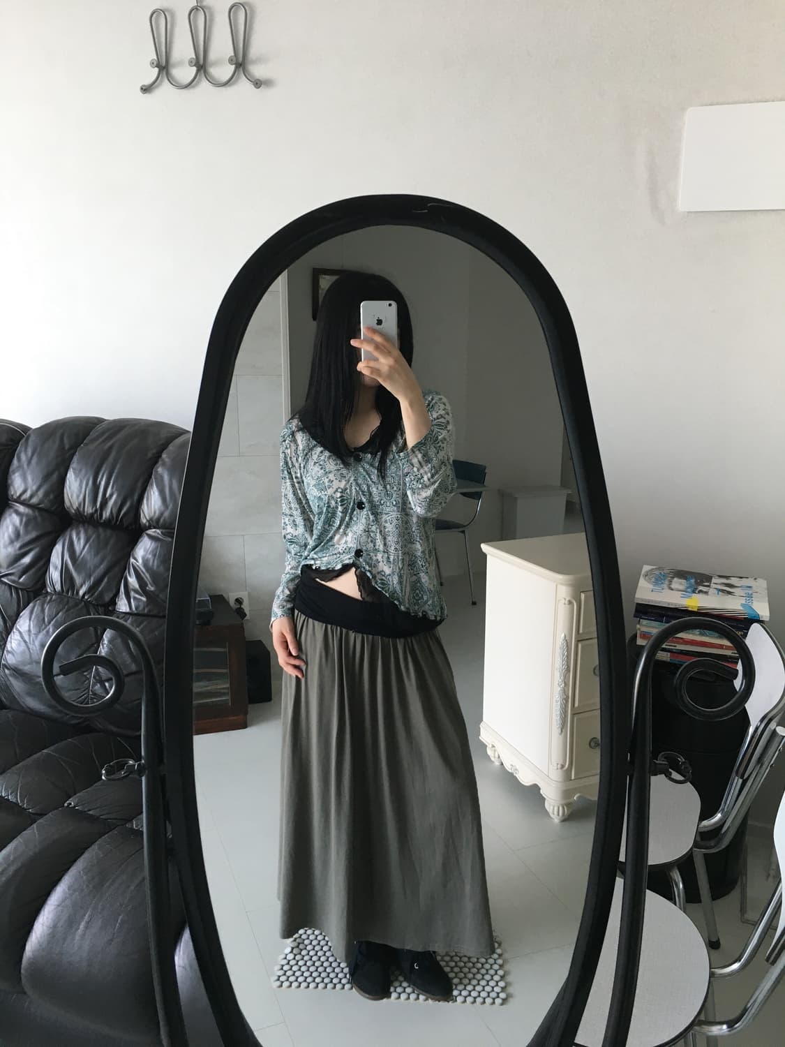 banding maxi skirt 상품이미지4
