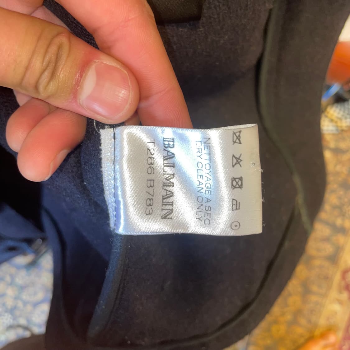 발망 올리비아 루스탱 16-17AW 나폴레옹 후드 코트 상품이미지8