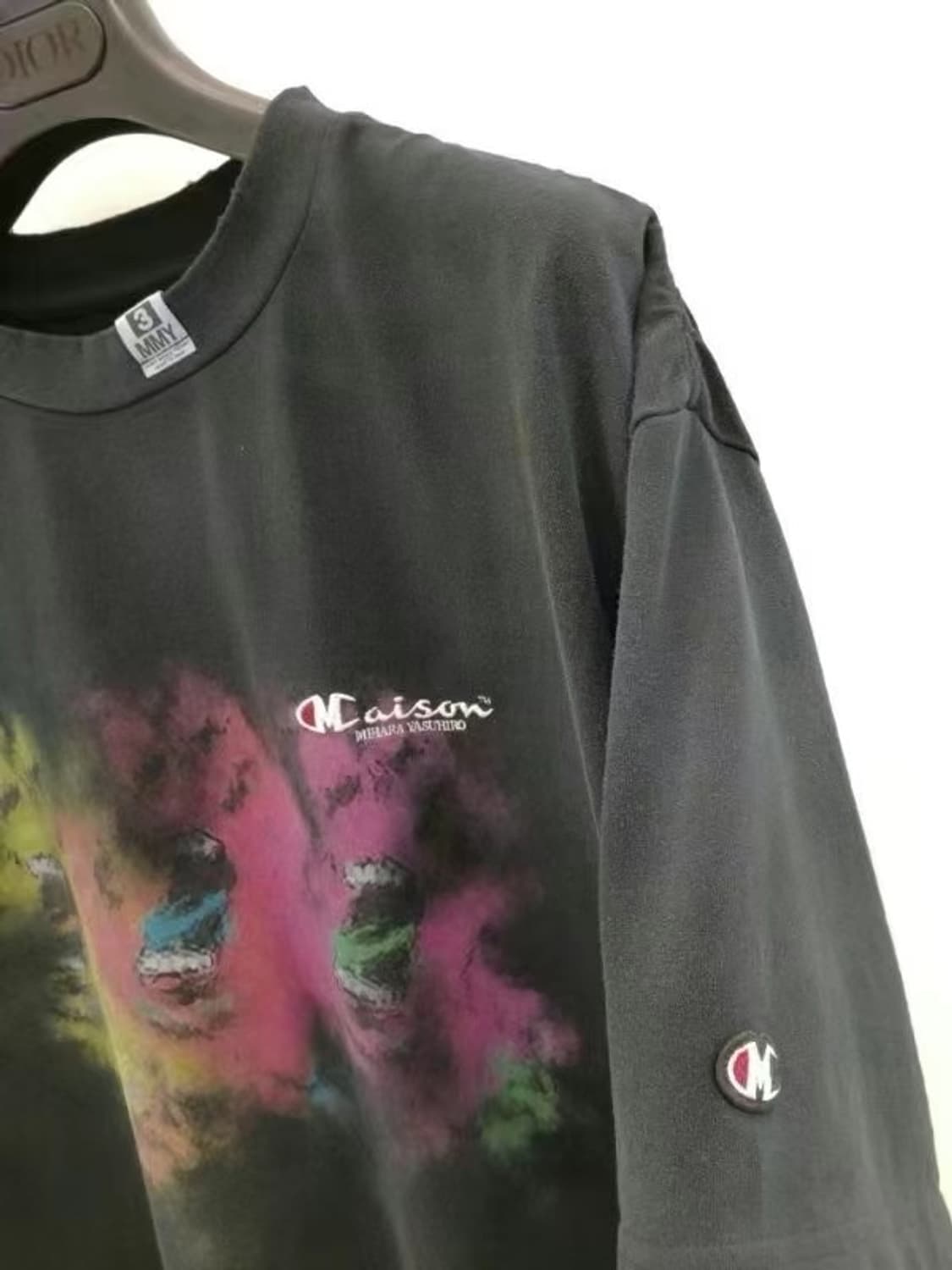 [Mihara Yasuhiro Spray Tee 44 / 46 새상품] 상품이미지2