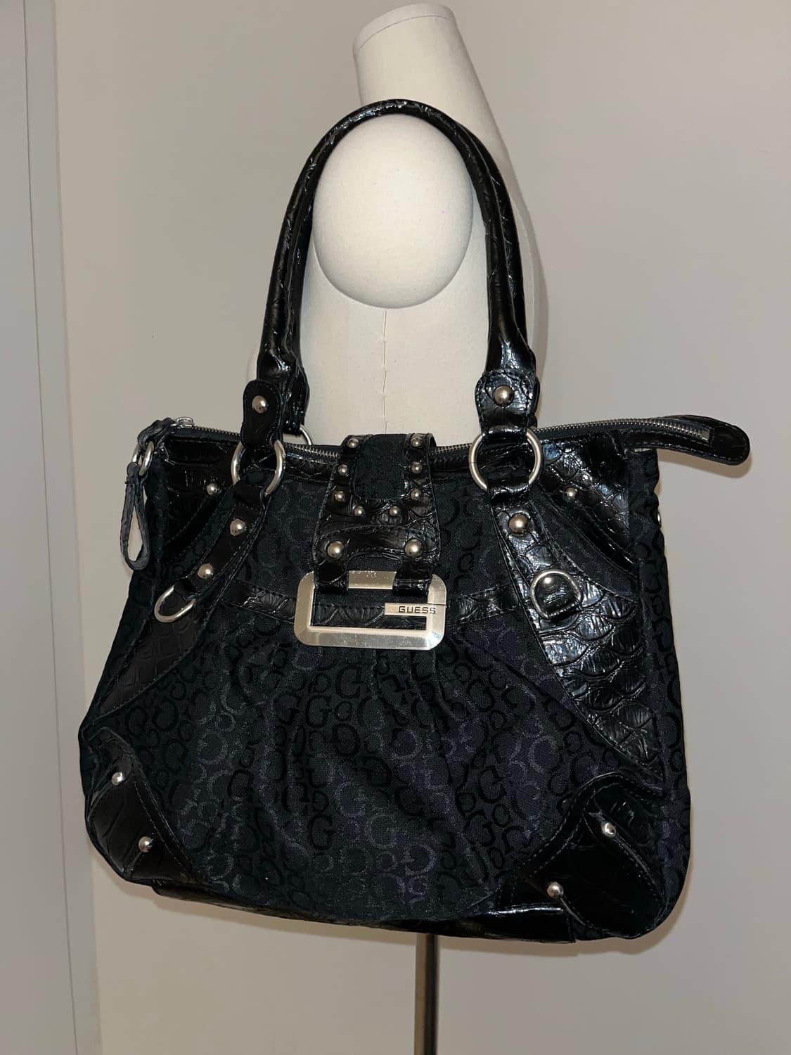 🎉BLACK FRIDAY🎉 Guess black Y2k bag 상품이미지4