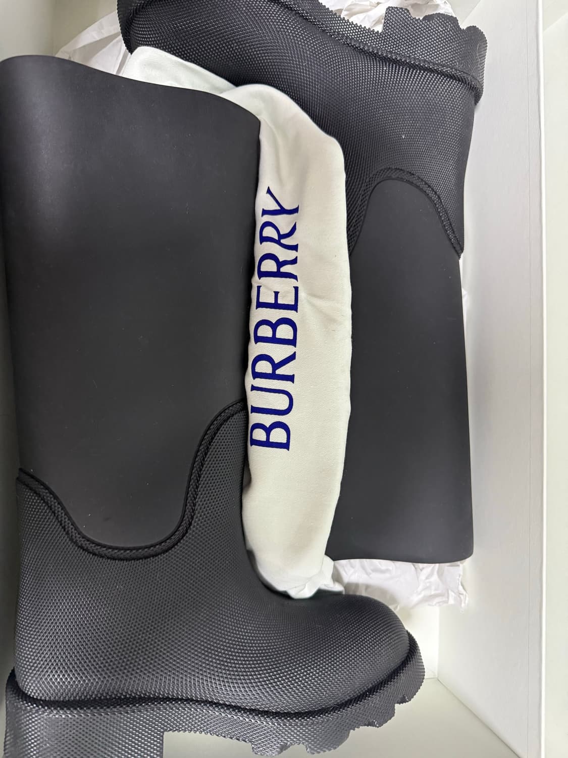 버버리/burberry/검정 고무장화 /38사이즈(250) 상품이미지1