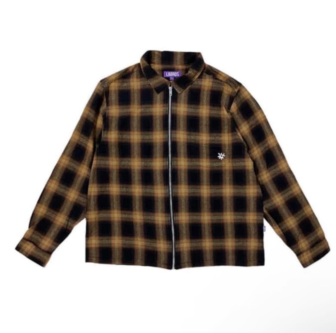 라브로스 체크집업 S 급처 상품이미지1