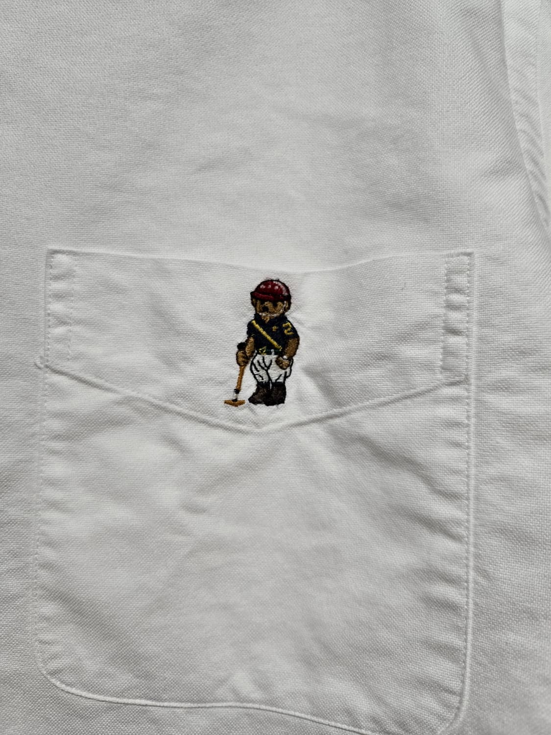 폴로 랄프로렌 클레식핏 베어 옥스포드 반팔셔츠 상품이미지3