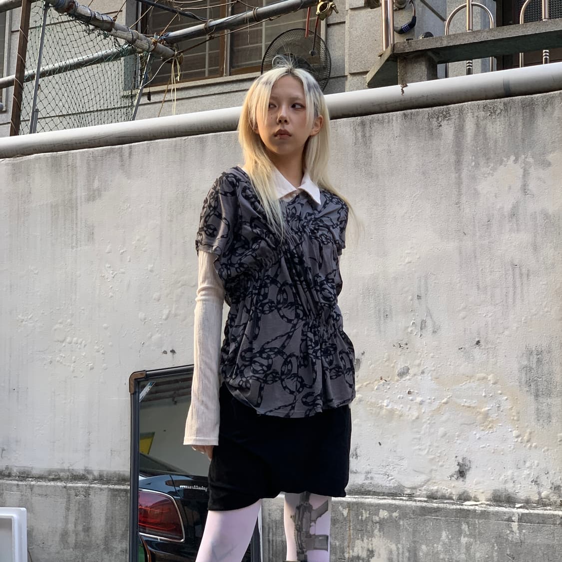 히스테릭 글래머 스네이크 탱크 탑 상품이미지2