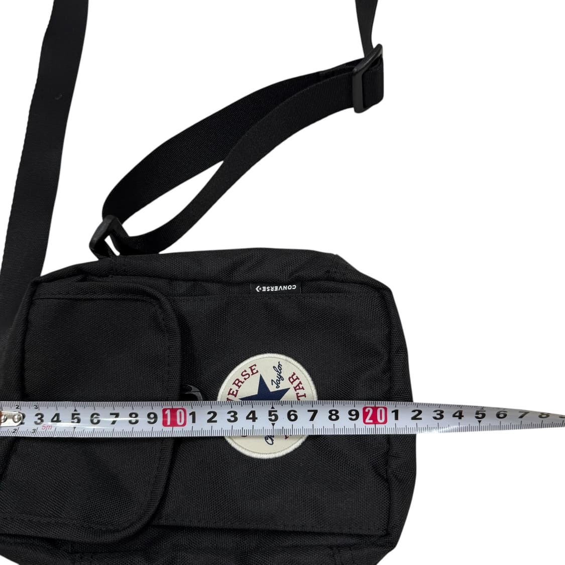 컨버스 빈티지 포켓 크로스백 바디백 가방 블랙 상품이미지7