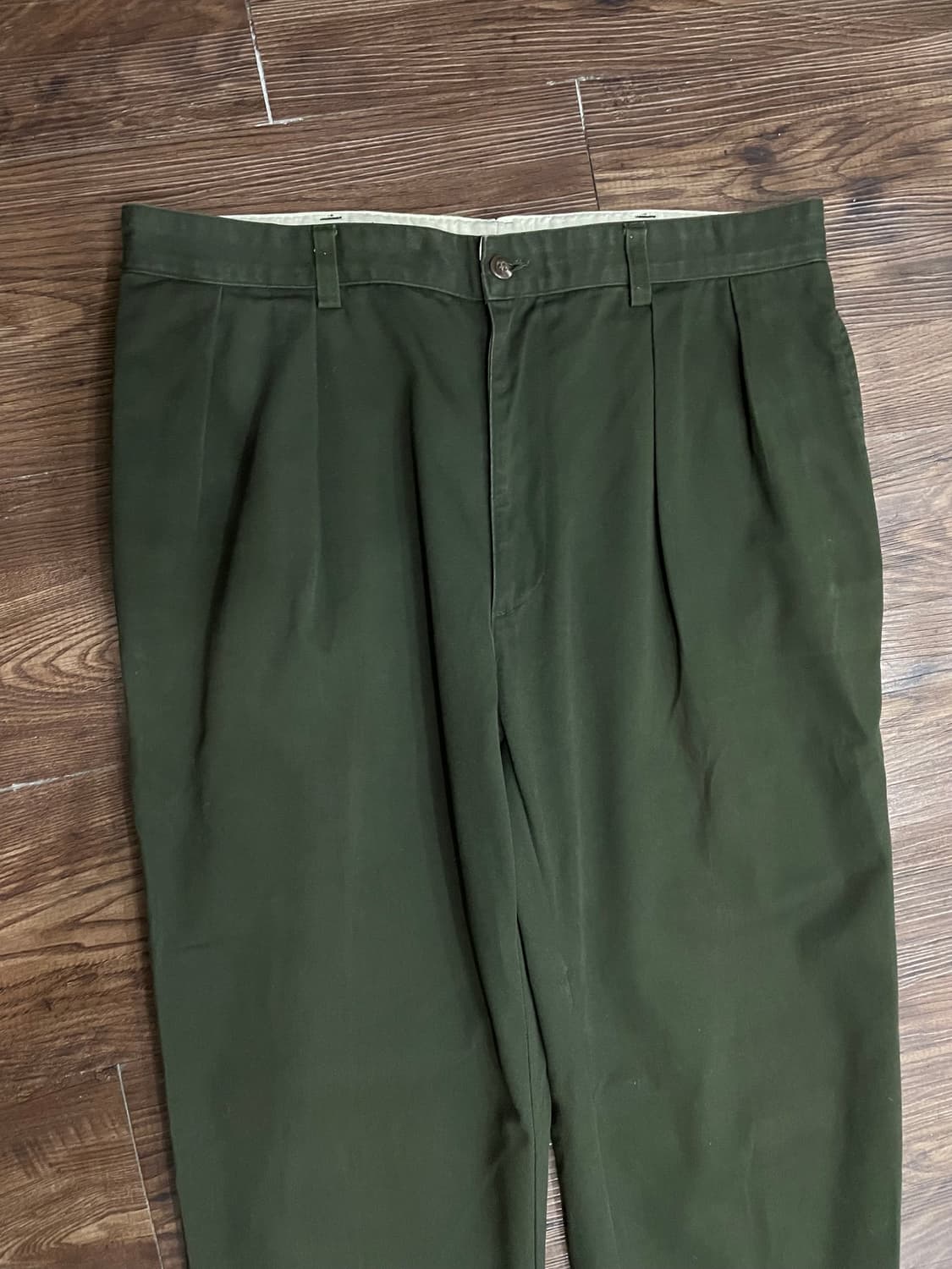 90s 폴로 랄프로렌 앤드류 치노 팬츠 카키올리브 상품이미지2