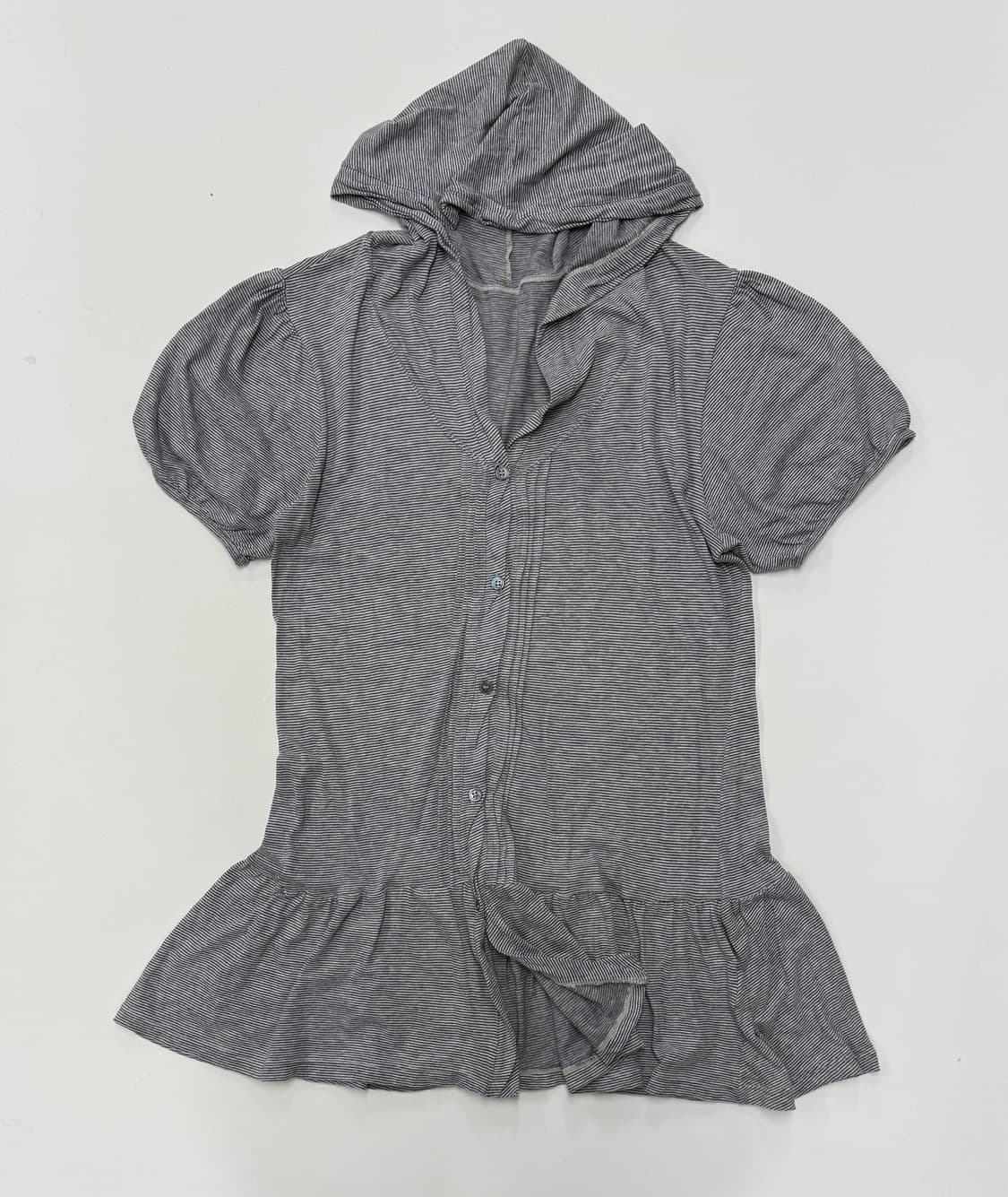 Io comme io shirring hooded top 상품이미지2