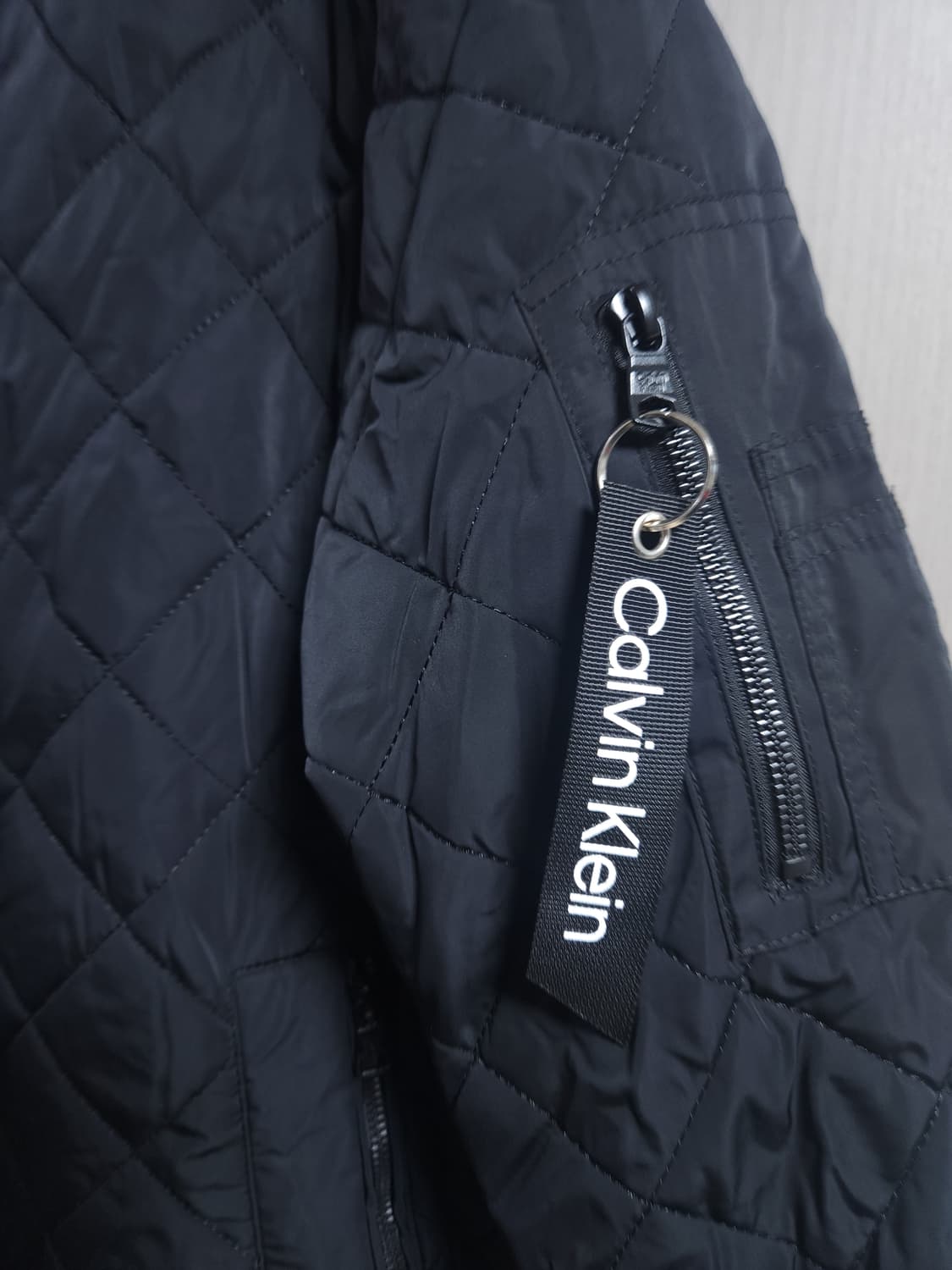 켈빈클라인 퀄팅 봄버자켓, L 상품이미지2