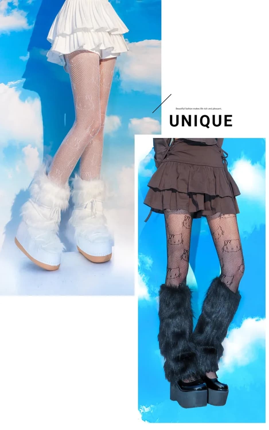 입자마자 에겐녀 쌉가능한 키티스타킹✨️🦋 상품이미지8