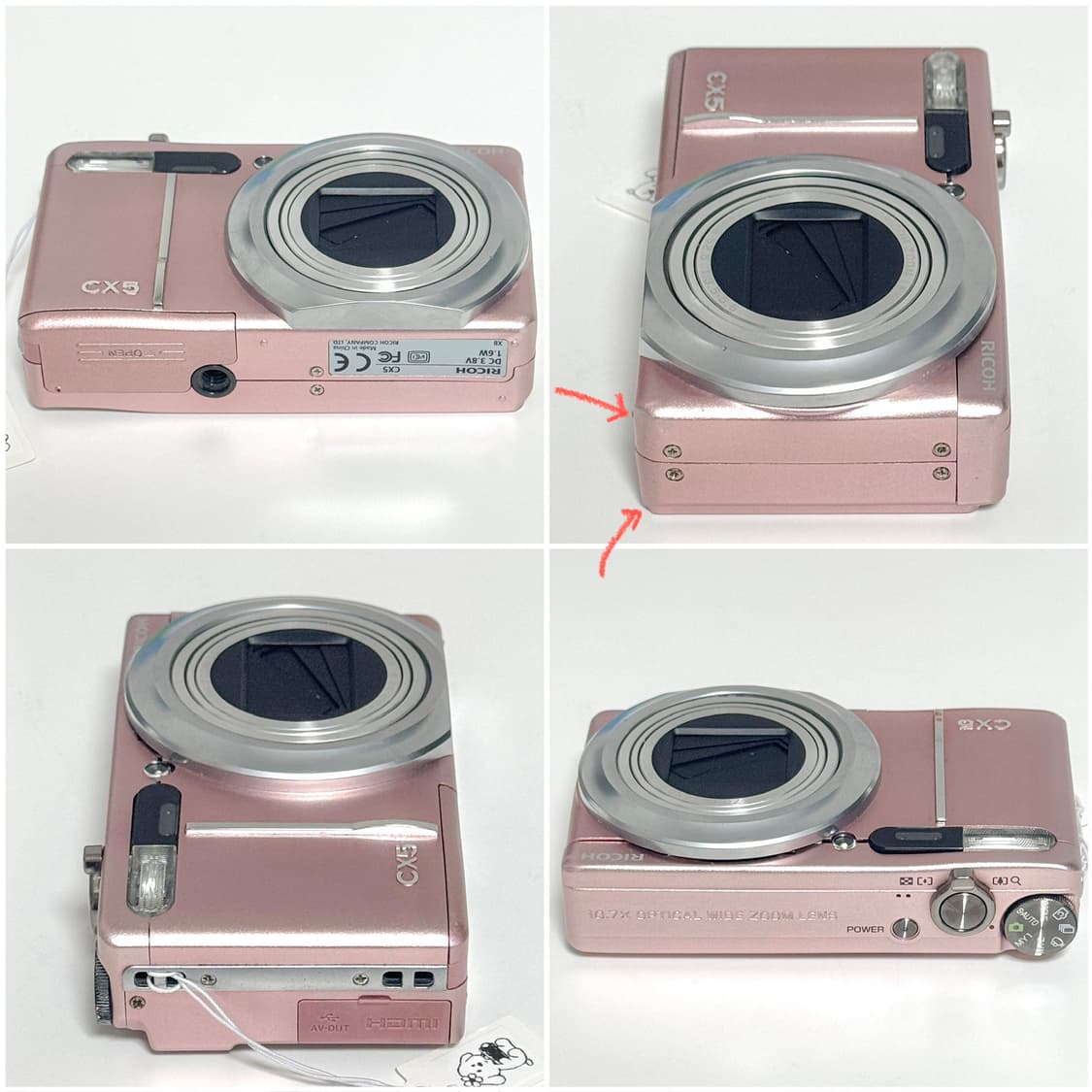 [개인결제창] 3308. RICOH CX5 PINK 상품이미지3