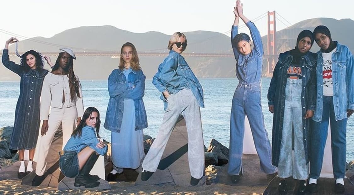 Levi's X Ganni 데님팬츠 상품이미지3