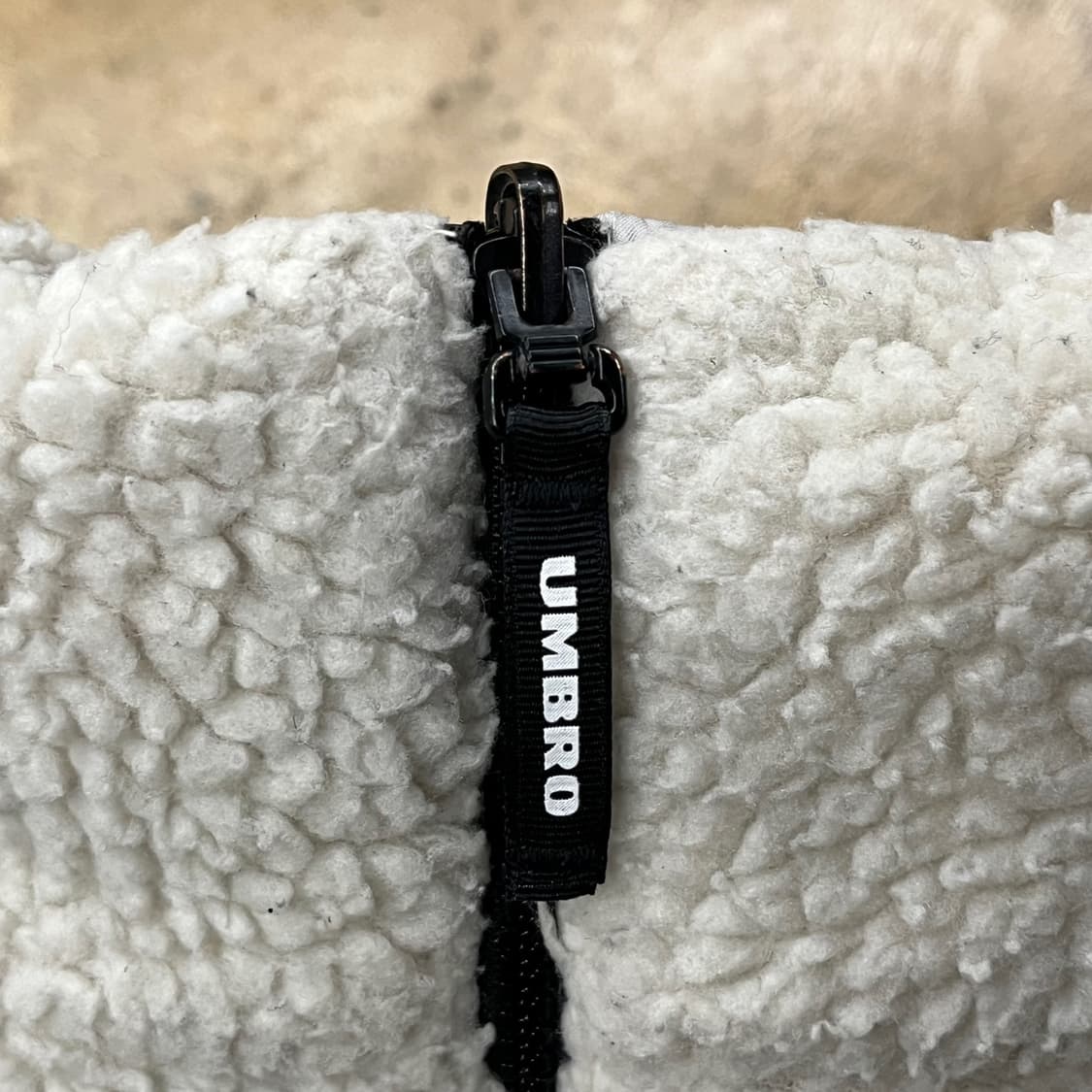 [정품/95] 엄브로 양면 패딩 점퍼 아이보리 b14 상품이미지9